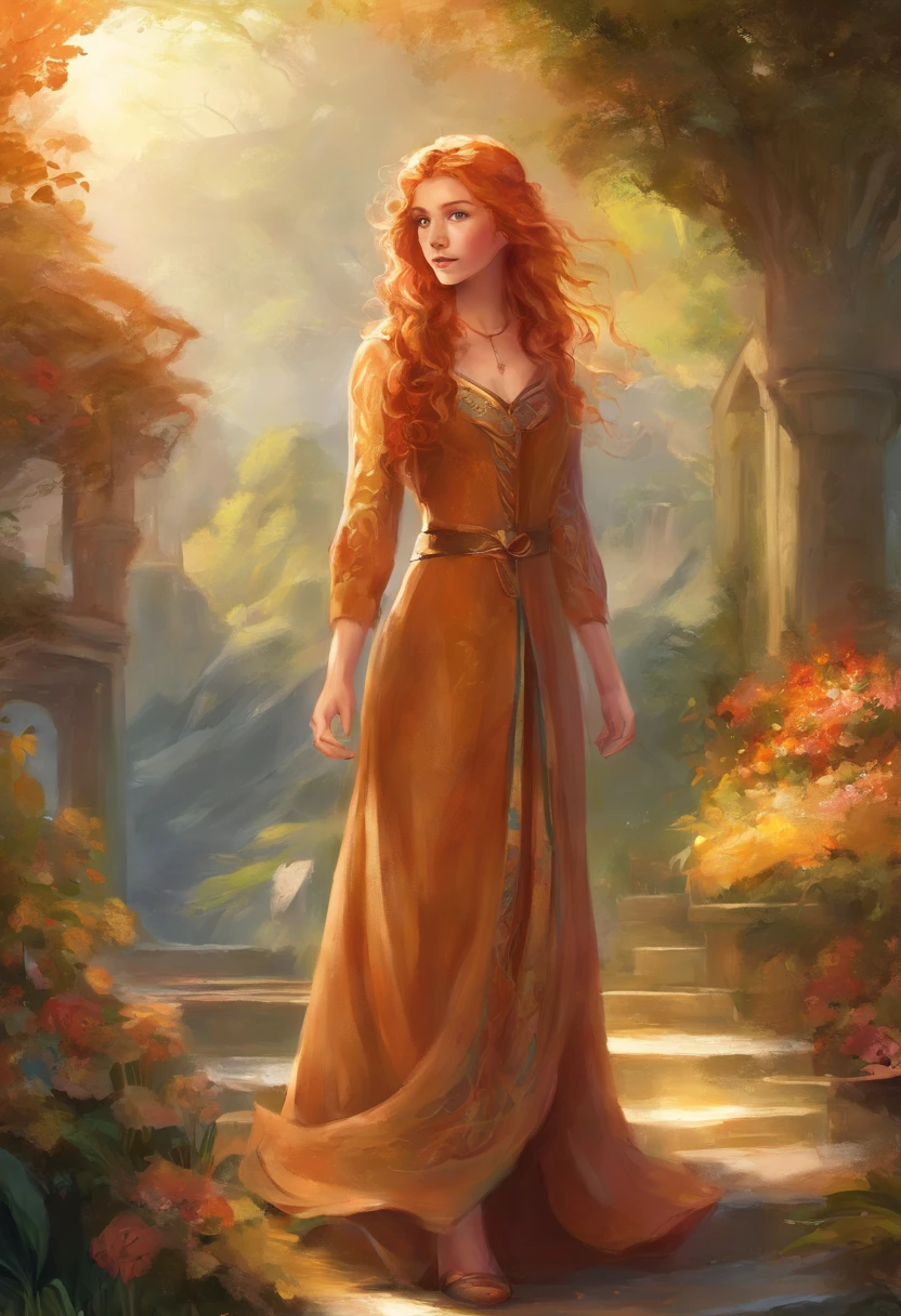 Leonora Weasley, Ron Weasley's twin sister. A 16 year old gorgeous girl, she is in the house Gryffindor, she has big brown eyes and curly Auburn hair, she is very tall, and her body is very attractive.