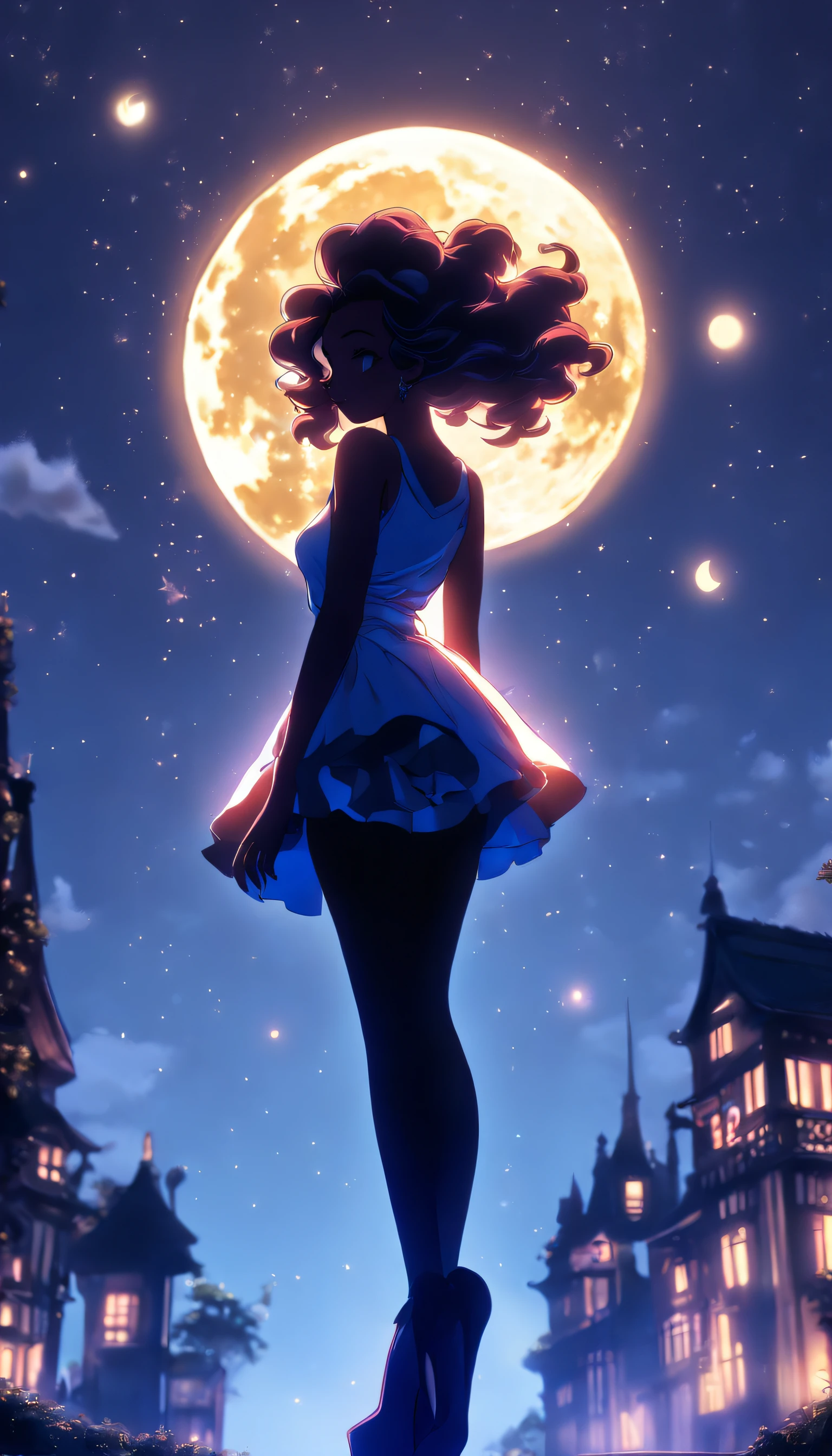 (Silhouette art,best quality,top quality,masterpiece,4k,)(fashion models),necklace,choker,collar,
(((arte em papel cortado,A world where only black exists:1.2),
(style of 90s retro image,classical,fairy),1lady,Solo,slim body,perfect female shape,epic quality,elegant and beautiful,(kneeling up,)
(profile:1.2),ray tracing,movie level lighting,Cinematic storyboard,high heels,Moonlight,The moon behind,beautiful thighs,thin thighs,Delicate legs,beautiful legs,sexy legs,long legs)),Slender,
sunder
(Dark moon),korean beauties,((lolita dress)),Bow knot