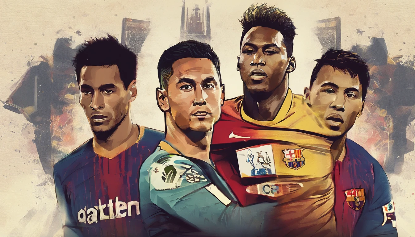 messi neymar ronaldo with pele