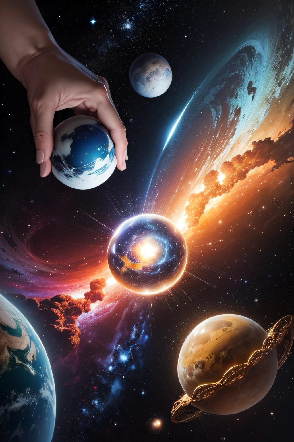 universo; creation of the universe; The Days of Creation, creation of the world; Day 3 of Creation According to the Bible