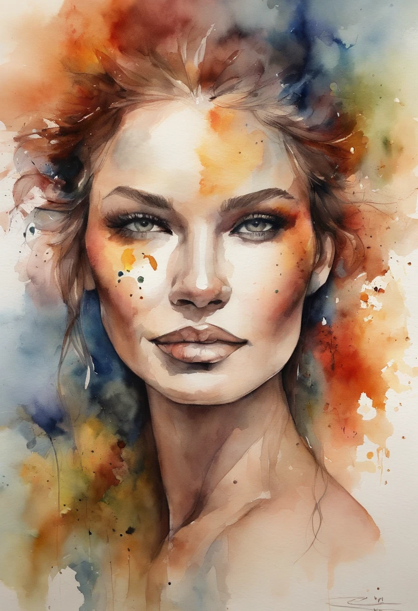 Modification of face and hair