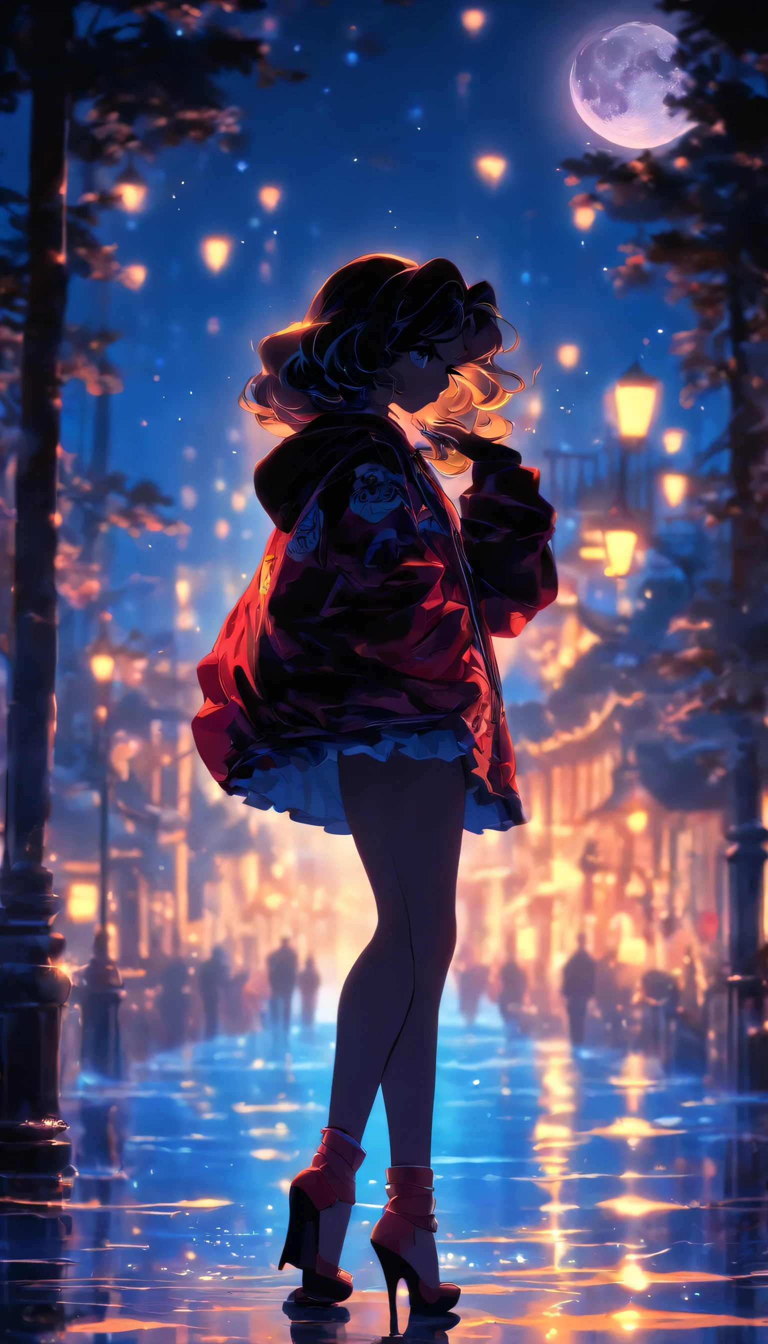 (Silhouette art,best quality,top quality,masterpiece,4k,)(fashion models),necklace,choker,collar,
(((arte em papel cortado,A world where only black exists:1.2),
(style of 90s retro image,classical,causal),1lady,Solo,slim body,perfect female shape,epic quality,elegant and beautiful,(kneeling up,)
(profile:1.2),ray tracing,movie level lighting,Cinematic storyboard,high heels,Moonlight,The moon behind,beautiful thighs,thin thighs,Delicate legs,beautiful legs,sexy legs,long legs)),Slender,
sunder
(Dark moon),caucasus,under water,(detailed hoodie),cleavage cutout