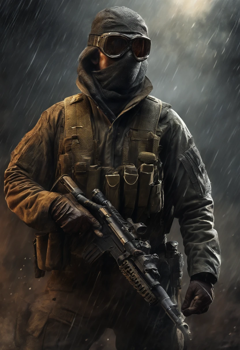 Create Gordom Freeman from Half Life 2 by holding a crowbar in a Matrix-style environment, hugging Alerquina in sexy war clothes all torn.