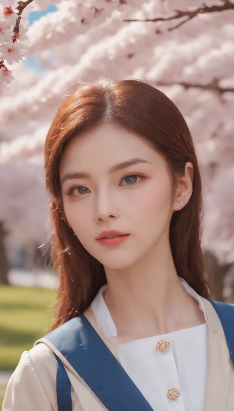 (Masterpiece, photo-realistic:1.4), (closeup shot:1.3), (English high school students:1.3), (Rentrez chez vous au coucher du soleil:1.3), (Uniforme scolaire bleu et blanc:1.4), (coiffure undercut:1.3), (Yeux bicolores brillants:1.4), (Backpack on the shoulder:1.2), (Stroll through the park where cherry blossoms bloom:1.2), (Regard charmant et innocent:1.3), (Peaceful and warm sunset lights:1.2), (Captured Uniform Details:1.3), (Cherry blossom petals rustling in the breeze:1.2), (Un rougissement subtil sur les joues:1.2), (Youthful charm:1.2), (Beautifully styled hair:1.3), (yeux expressifs,Shine with excitement:1.2), (Peaceful and charming atmosphere:1.2), (Perfectly captures emotion and details:1.2), cinematic, hyper-detailed, Insane details, beautifully color-graded, Moteur illusoire, degrees of freedom, Hyper-resolution, Megapixel, lighting cinematic, anti-aliasing, FKAA, TXAA, RTX, SSAO, post-traitement, Postproduction, Mappage des tons, ..CGI, VFX, SFX, insanely detailed and intricate, hyper-maximaliste, Ultra photo realsisim, volumetic, photoreallistic, The ultra-realistic, Ultra-detailed, Intricate details, 8k, super detailed, Couleur, Volumetric lightning, Hdr, Realstic, Moteur illusoire, 16k, mise au point nette, Rendu octane --v testp