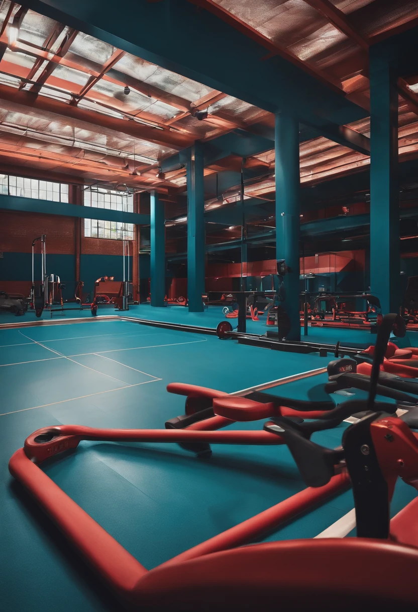 Make an image of a gym