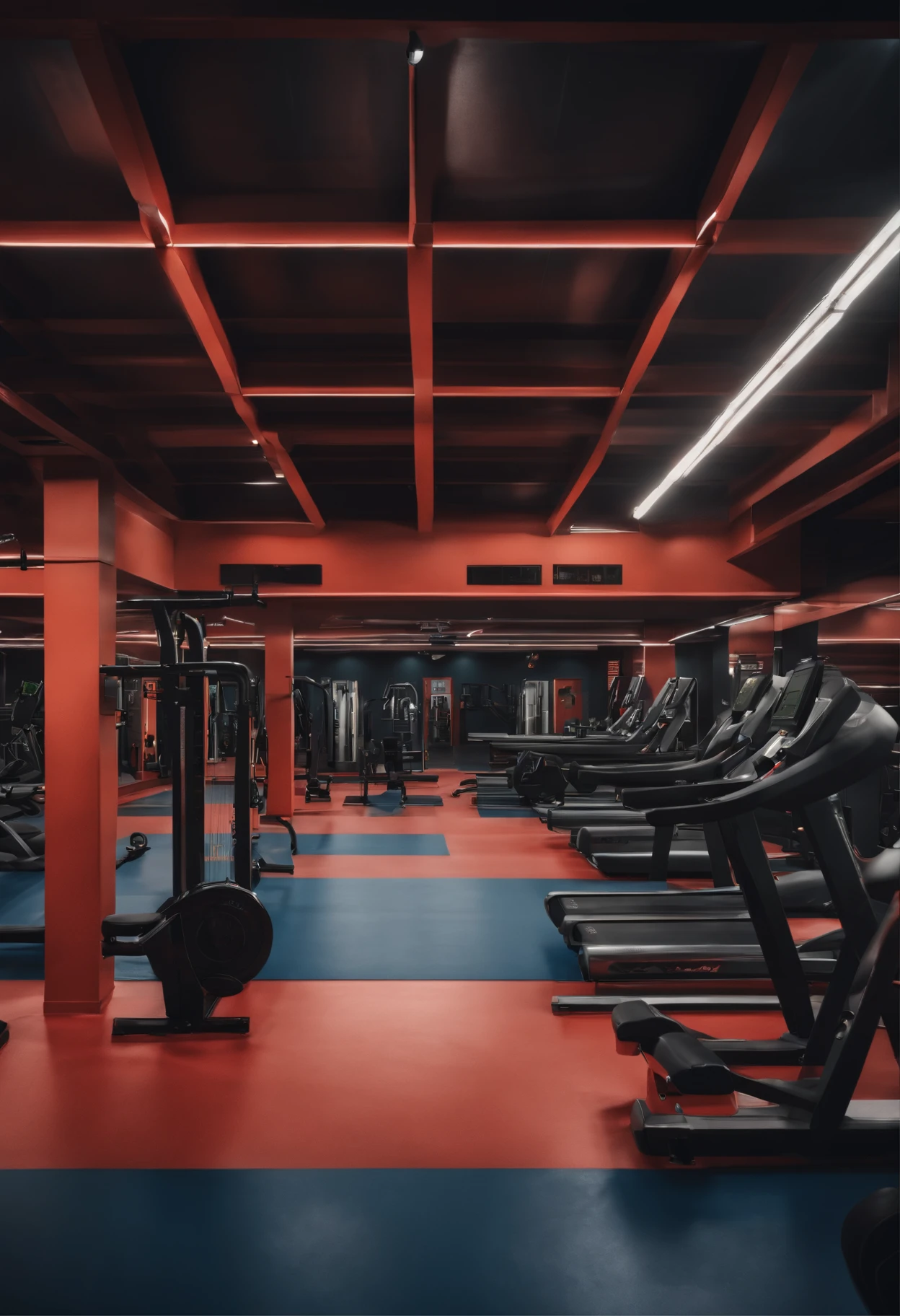 Make an image of a gym