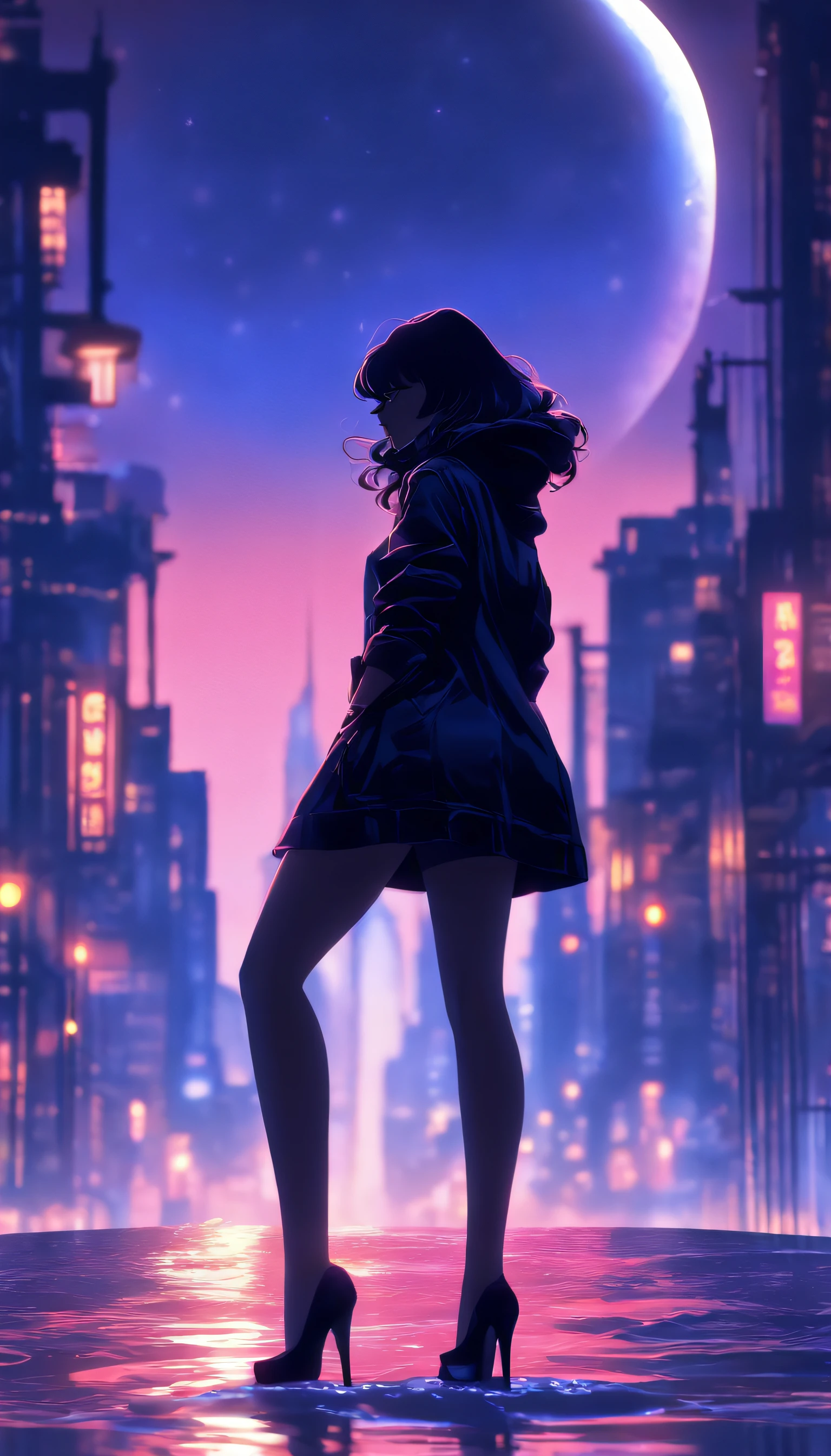 (Silhouette art,best quality,top quality,masterpiece,4k,)(fashion models),necklace,choker,collar,
(((arte em papel cortado,A world where only black exists:1.2),
(style of 90s retro image,classical,causal),1lady,Solo,slim body,perfect female shape,epic quality,elegant and beautiful,(kneeling up,)
(profile:1.2),ray tracing,movie level lighting,Cinematic storyboard,high heels,Moonlight,The moon behind,beautiful thighs,thin thighs,Delicate legs,beautiful legs,sexy legs,long legs)),Slender,
sunder
(Dark moon),caucasus,under water,reflected hair,long sleeves coat,headveil
