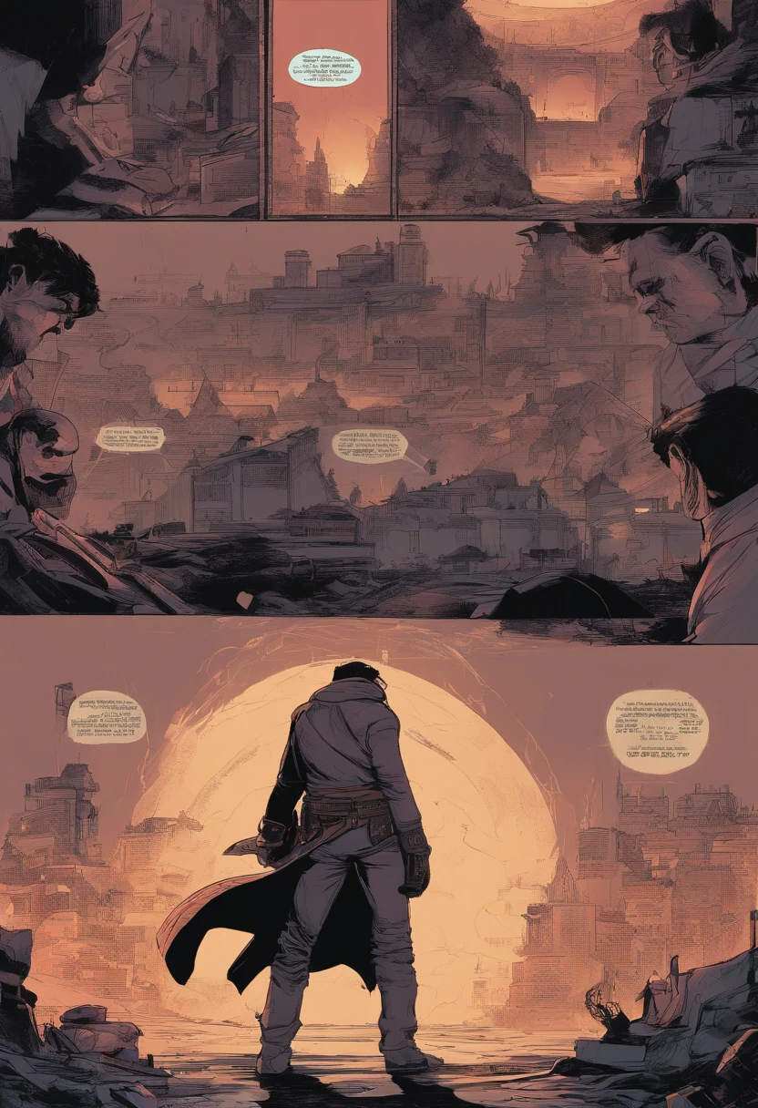 Tom with the left side of his face in shadow, and Jerry looking scared, [dark and mysterious] [detailed facial expressions] [intense emotions], [vivid colors], [photorealistic lighting], [dramatic contrast], [storytelling], [dynamic composition], [expressive gestures], [background with suspenseful atmosphere], [comic book style], [action-packed scene], [intense storytelling].