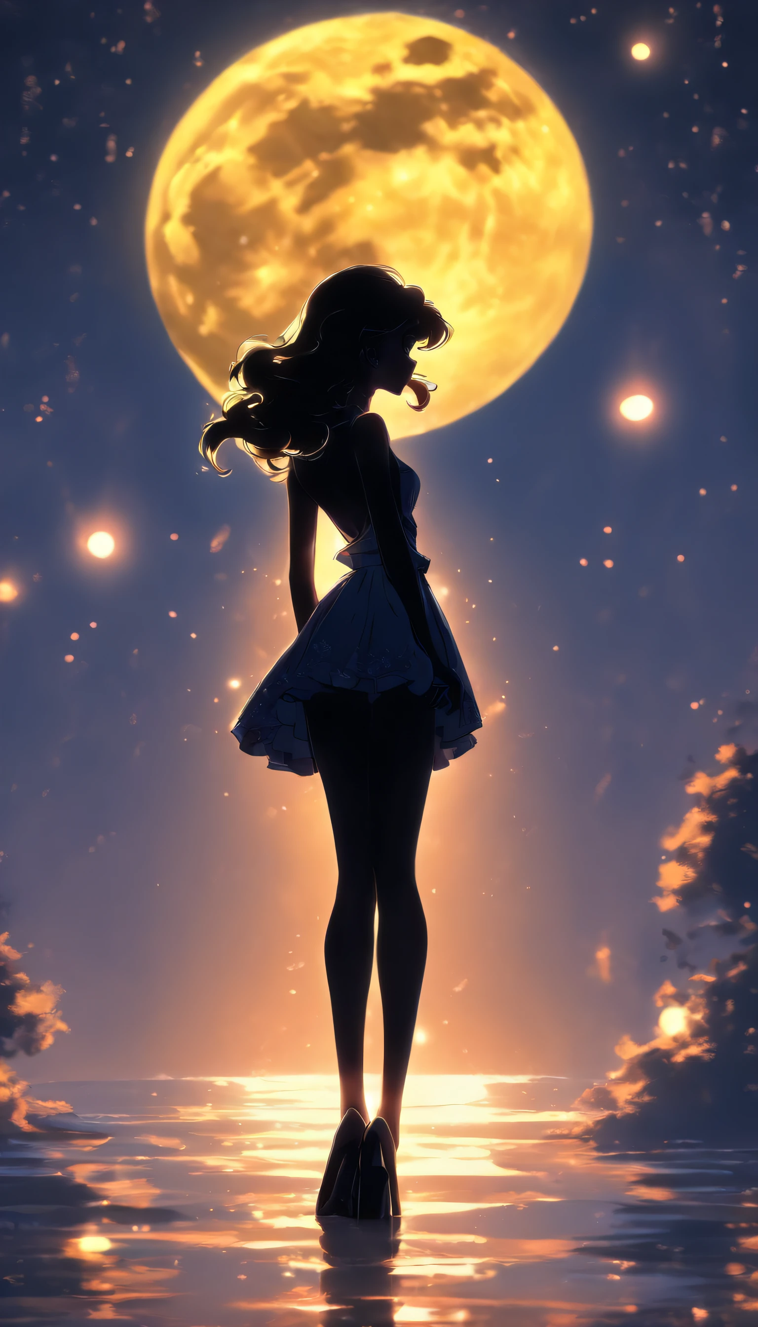 (Silhouette art,best quality,top quality,masterpiece,4k,)(fashion models),necklace,choker,collar,
(((arte em papel cortado,A world where only black exists:1.2),
(style of 90s retro image,classical,fairy),1lady,Solo,slim body,perfect female shape,epic quality,elegant and beautiful,(kneeling up,)
(profile:1.2),ray tracing,movie level lighting,Cinematic storyboard,high heels,Moonlight,The moon behind,beautiful thighs,thin thighs,Delicate legs,beautiful legs,sexy legs,long legs)),Slender,
sunder
(Dark moon),caucasus,under water,(detailed hoodie),cleavage cutout