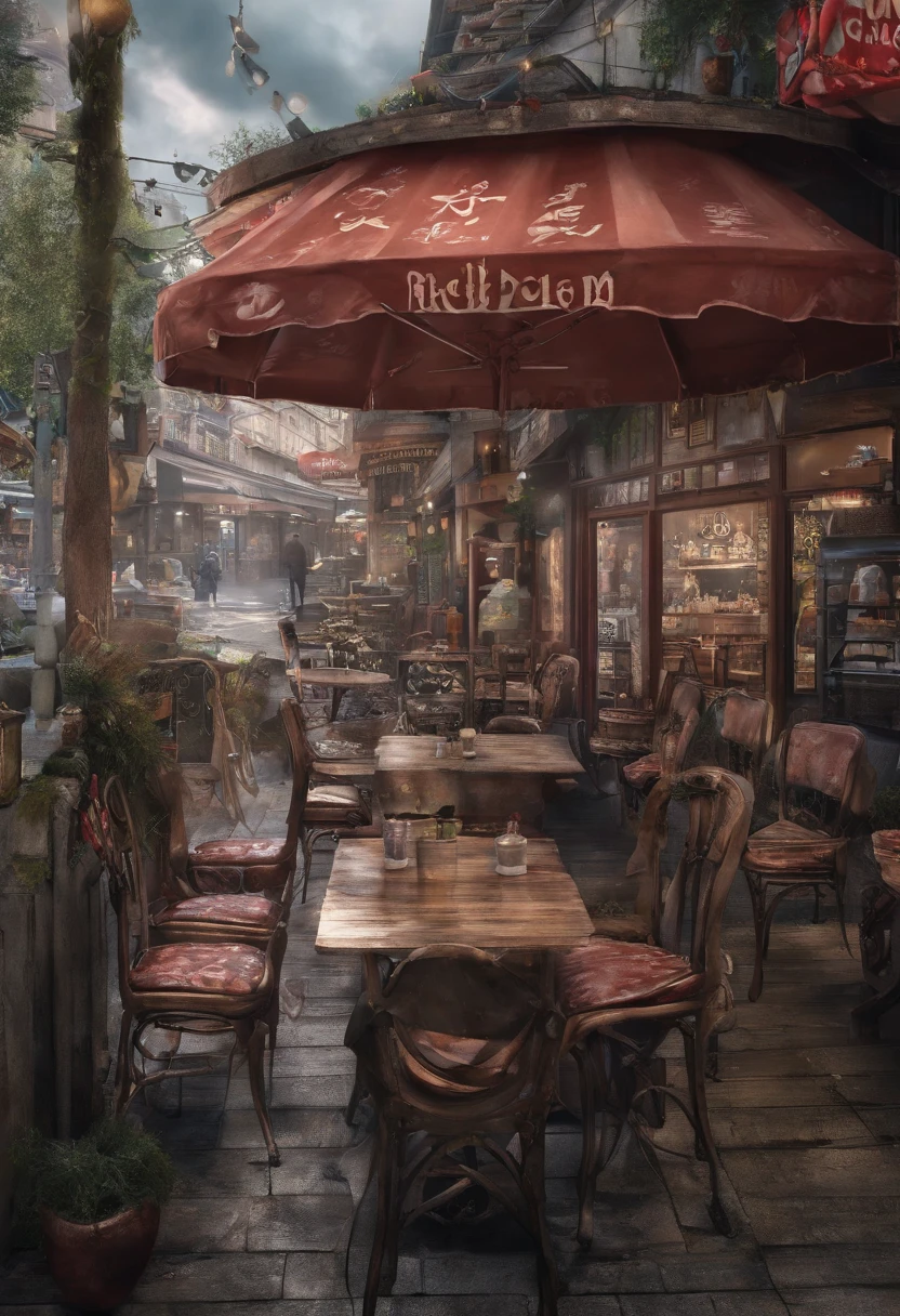 everyday,People will rush past it,No one will stop。Sin embargo,This café is a magical place,Something amazing often happens