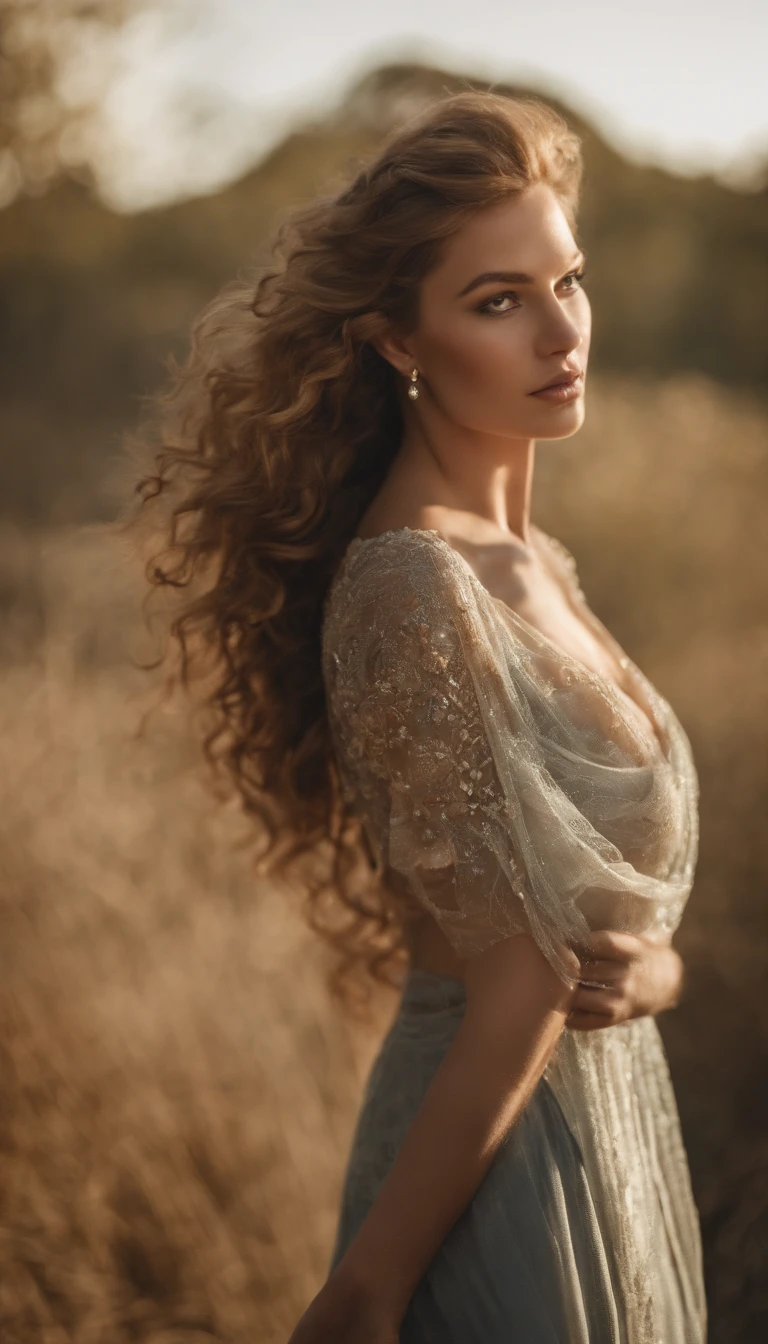Best quality, Masterpiece, Bigboobs, (Large breasts), Detailed skin texture, Detailed cloth texture, Detailed face, Super detail, 8K, intricately details, 1girll, 30 years old, High contrast, High resolution eyes, Blonde