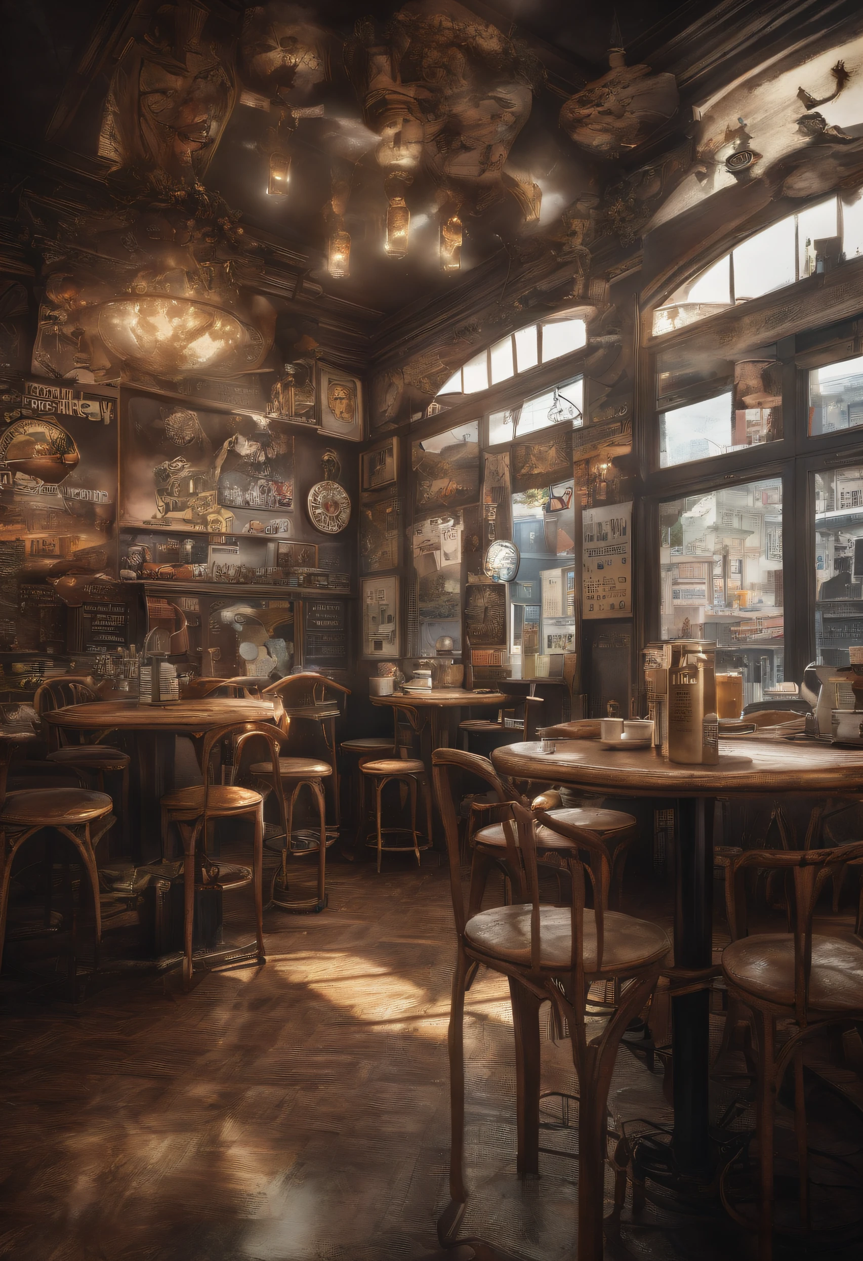 everyday,People will rush past it,No one will stop。Sin embargo,This café is a magical place,Something amazing often happens