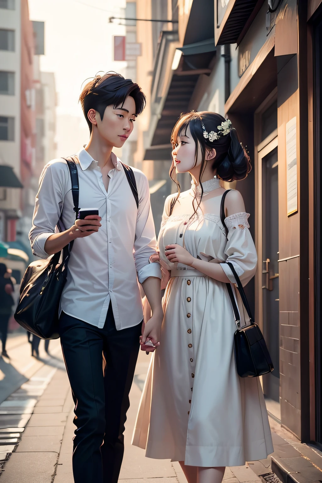 This story tells us，Love meets unexpectedly，We never know what surprises await us around the next corner。In this busy world，We need to keep an open mind at all times，Encounter those wonderful encounters。