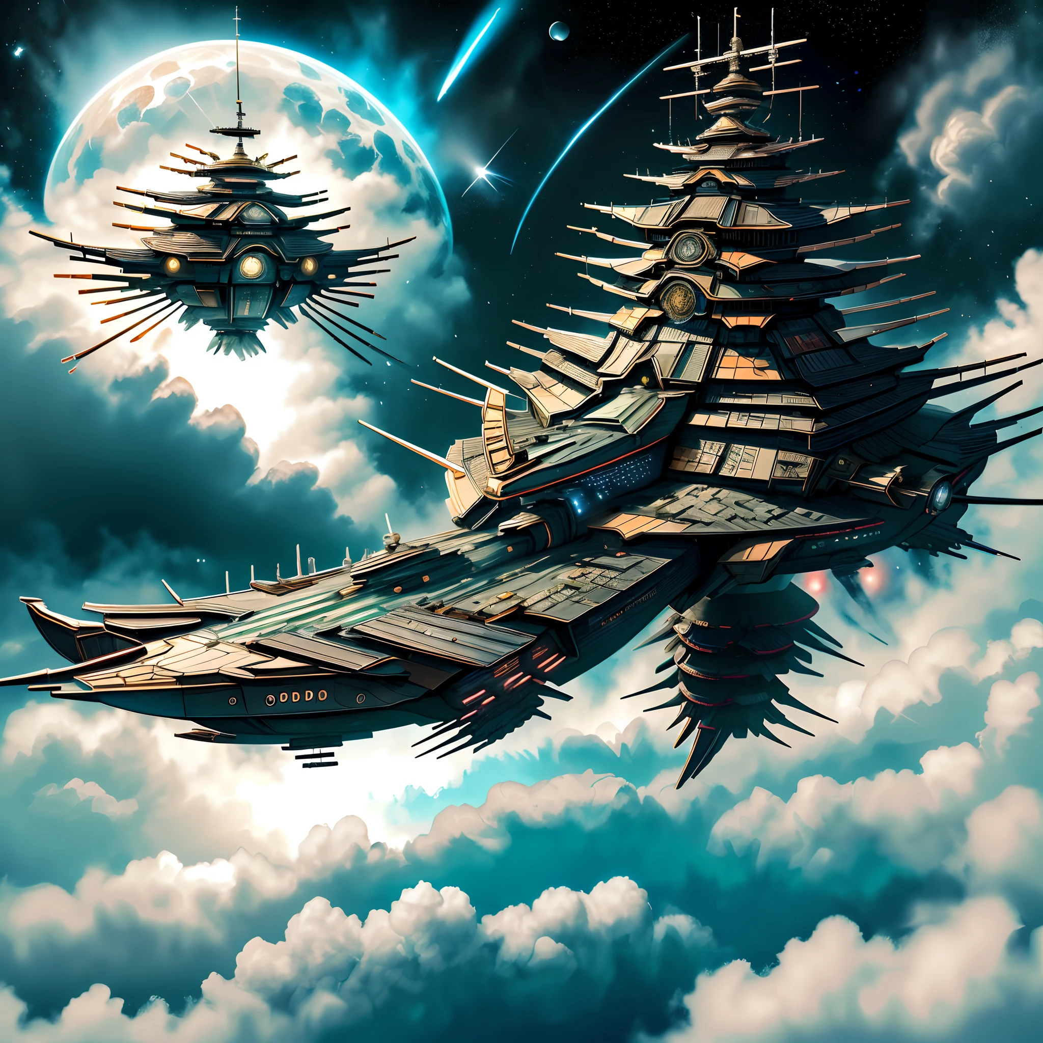 Create a Bitcoin spaceship