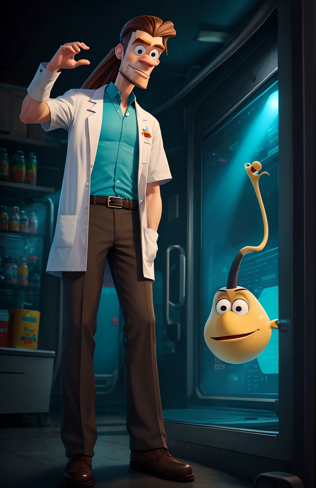 Dr Doofenshmirtz Mullet