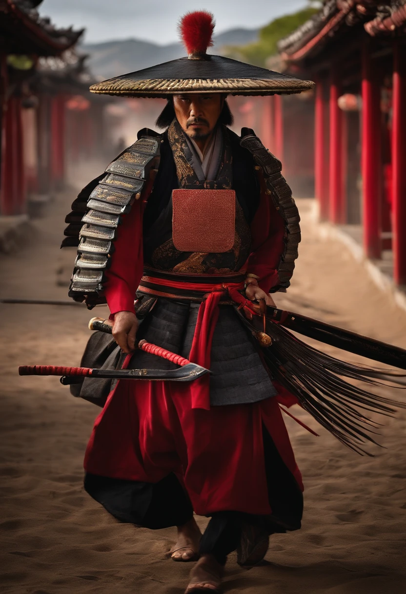Um Samurai virtuoso, perdido no tempo em um mundo de desordem; where principles, Values and good customs no longer exist and are no longer honors. sad and lonely, Living According to His Moral Code, He follows the walk with his shoulders girded in a deep spiritual depression