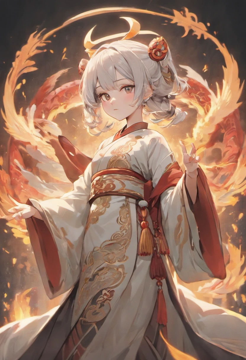 ，（ultraclear），（best qualtiy）The work of a CG artist depicts legends

Full of traditional charm and mystery
Chinese culture, Make people feel like they are
In the world of myths and legends, --AR 3:4 --V 5Asian neutral scolar with deer horns, full body,
dynamic pose, solemn and demonic, unisex
neutral style, white hair, slender eyes, hanfu,
hauteur, cool, delicate, gorgeous, elegant,
exquisite, 3d, ue5, ultra-detailed, 8k,
hyperrealism, octane render --ar 2:3 --9 2 --S
750 --niji 5