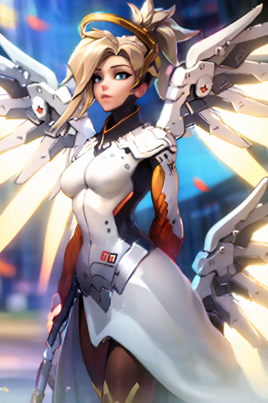 score_9,score_8_up,score_7_up,score_6_up ,source_overwatch score_9, score_8_up, score_7_up,  1woman, solo, mercy \(overwatch\), high quality, soft see through fabric