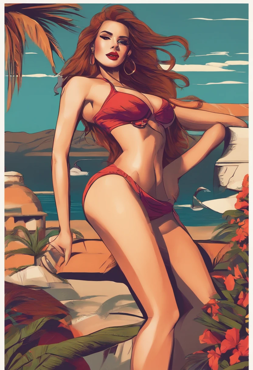 hot girl , bikini