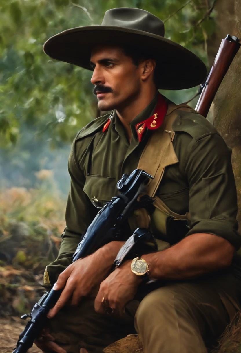 soldado matando o outro