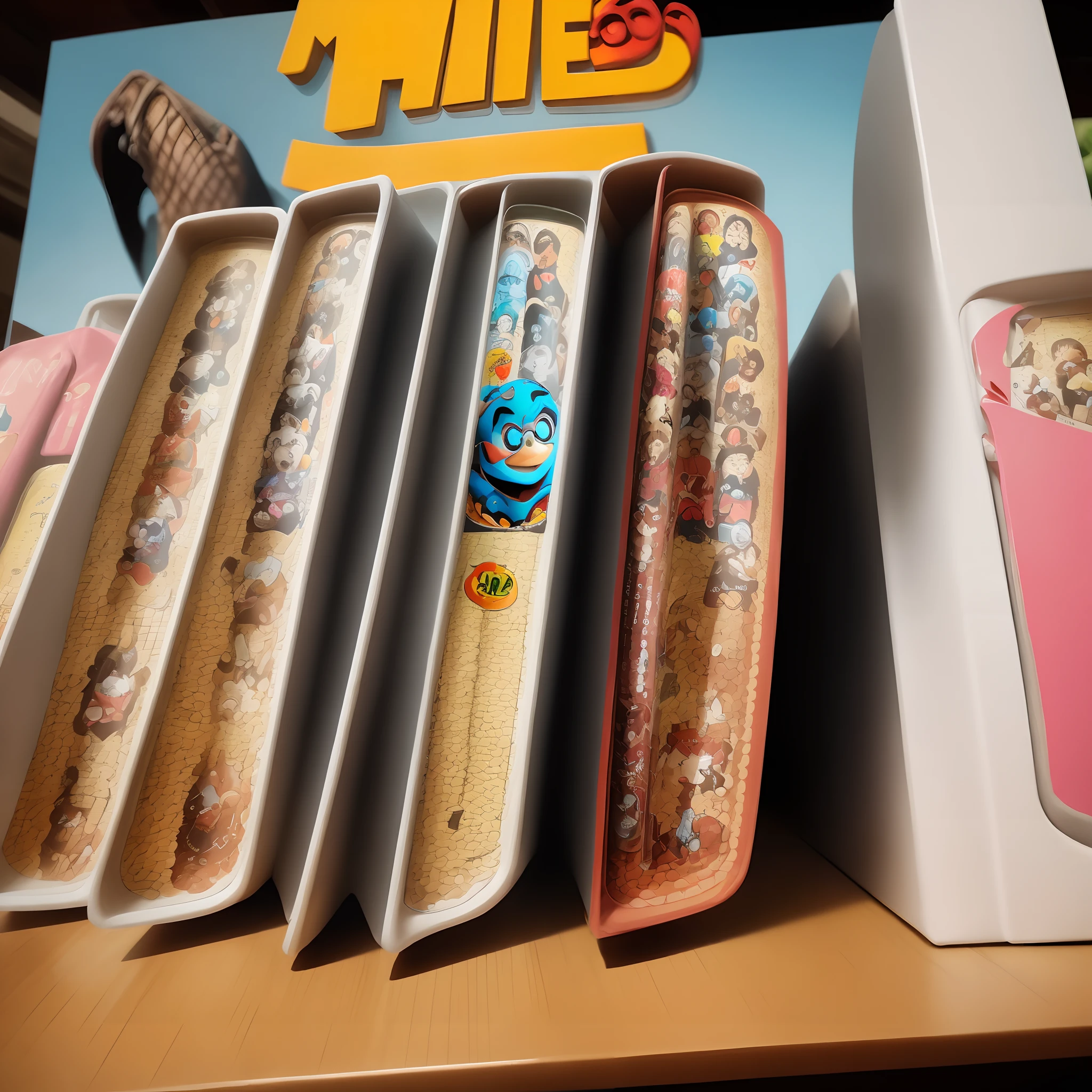 Disney Pixar, Nerd, Comic Book