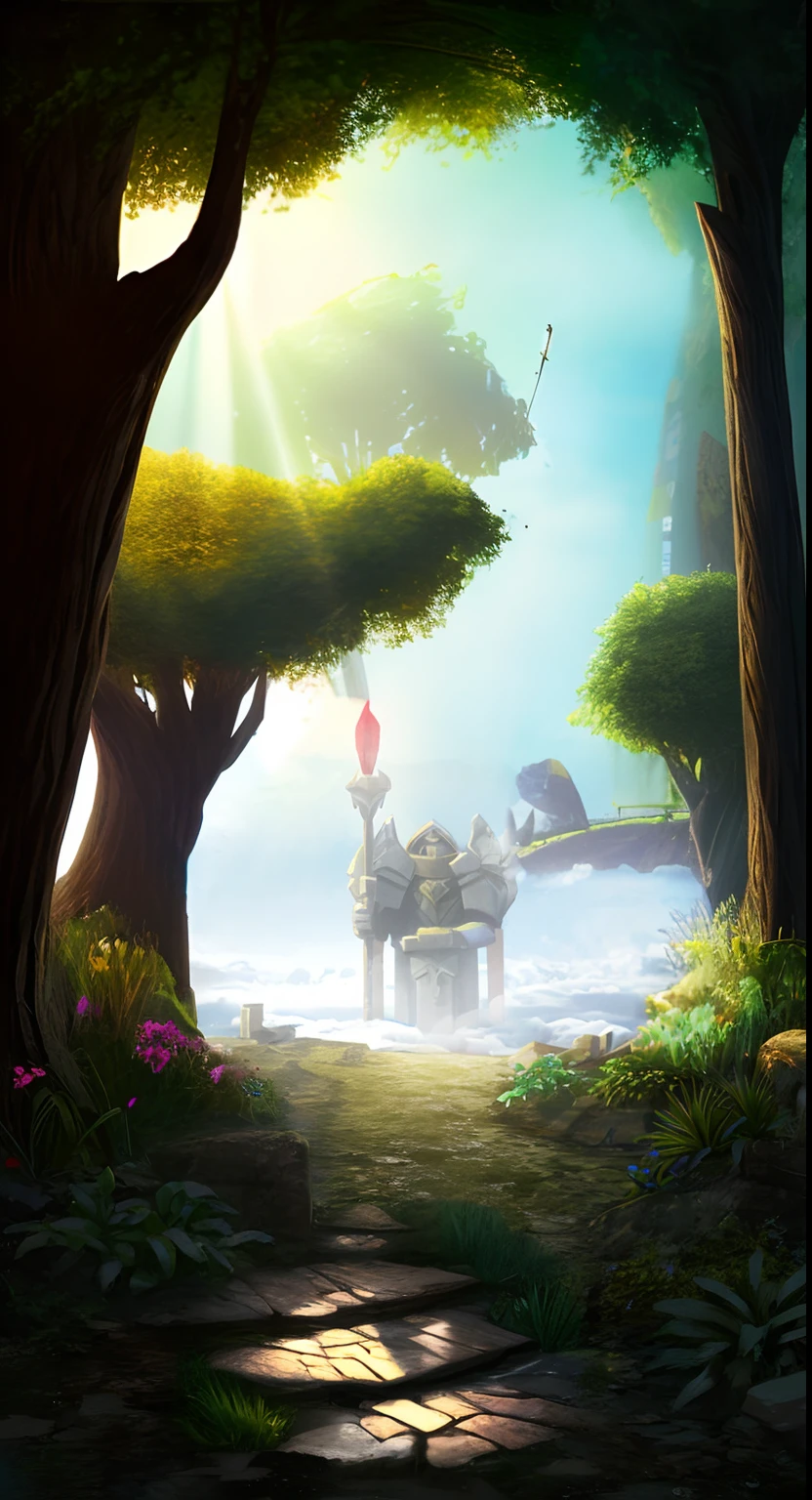Bright light,path