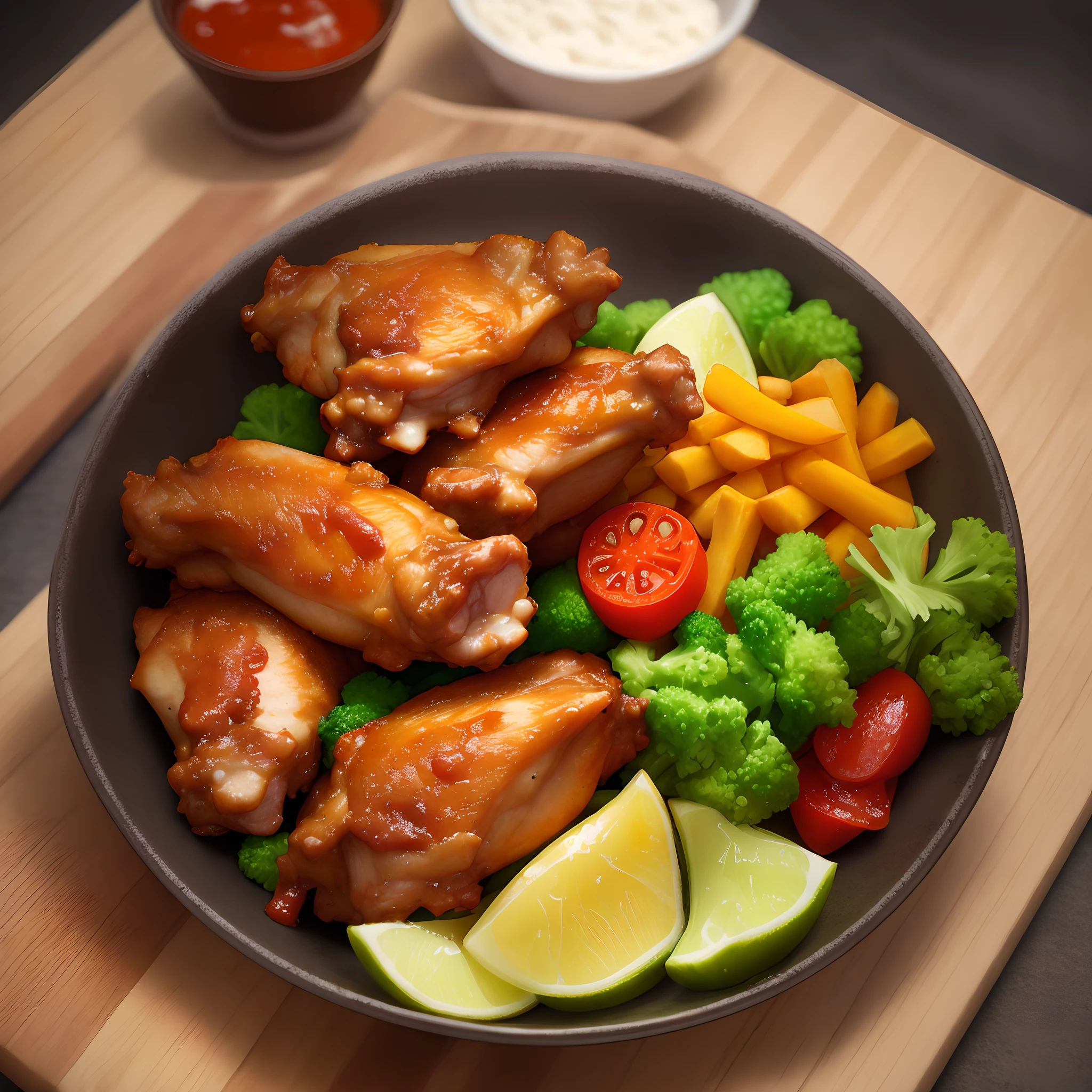 Irish chicken wings