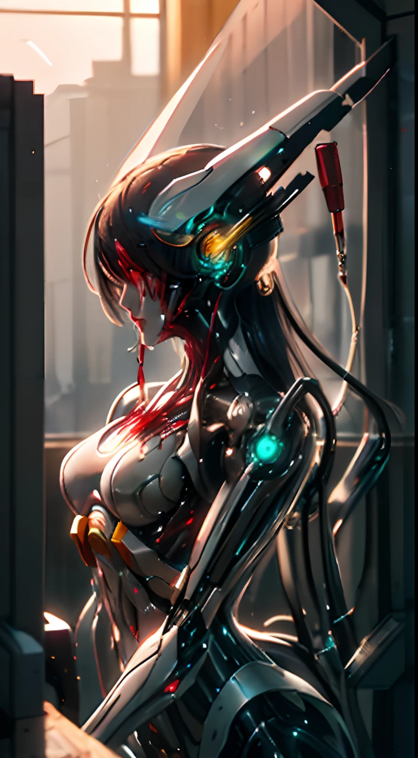 (body horror:1.4), (biomachine:1.3), (bloody:1.2), living being, (nipples), (colorful:1.2), Hans Giger,  many hands, (zentangle:1.2),
oil on matte canvas, sharp details intricate, highly detailed, digital painting, rich color, smooth, sharp focus, illustration, Unreal Engine 5, 8K, art by artgerm and greg rutkowski and alphonse mucha
(masterpiece,detailed,highres:1.2),