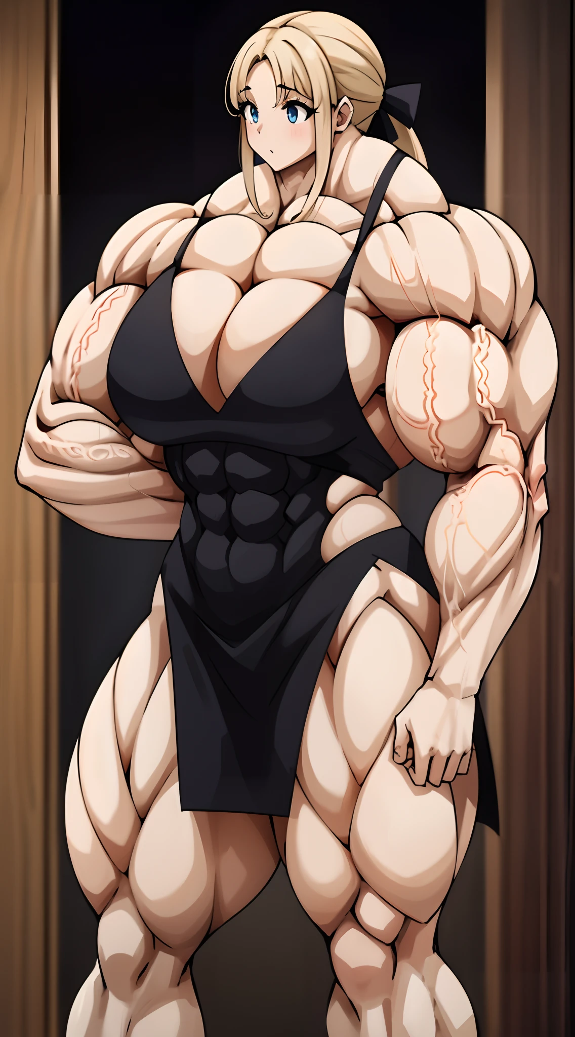 1girll,big cleavage breasts,Muscular female,Muscular,
Room,,standing on your feet,cowboy lens,(Pantyhose),Muscular legs