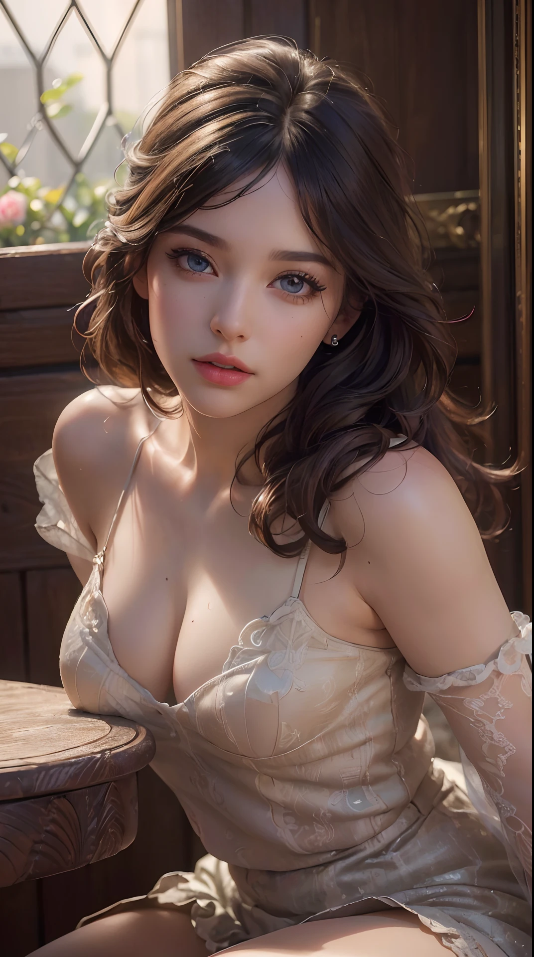 (best quality,4k,8k,highres,masterpiece:1.2), ultra-detailed, (realistic,photorealistic,photo-realistic:1.37),(beautiful detailed eyes, beautiful detailed lips, extremely detailed eyes and face, long eyelashes),studio lighting,physically-based rendering,vivid colors,(knee),