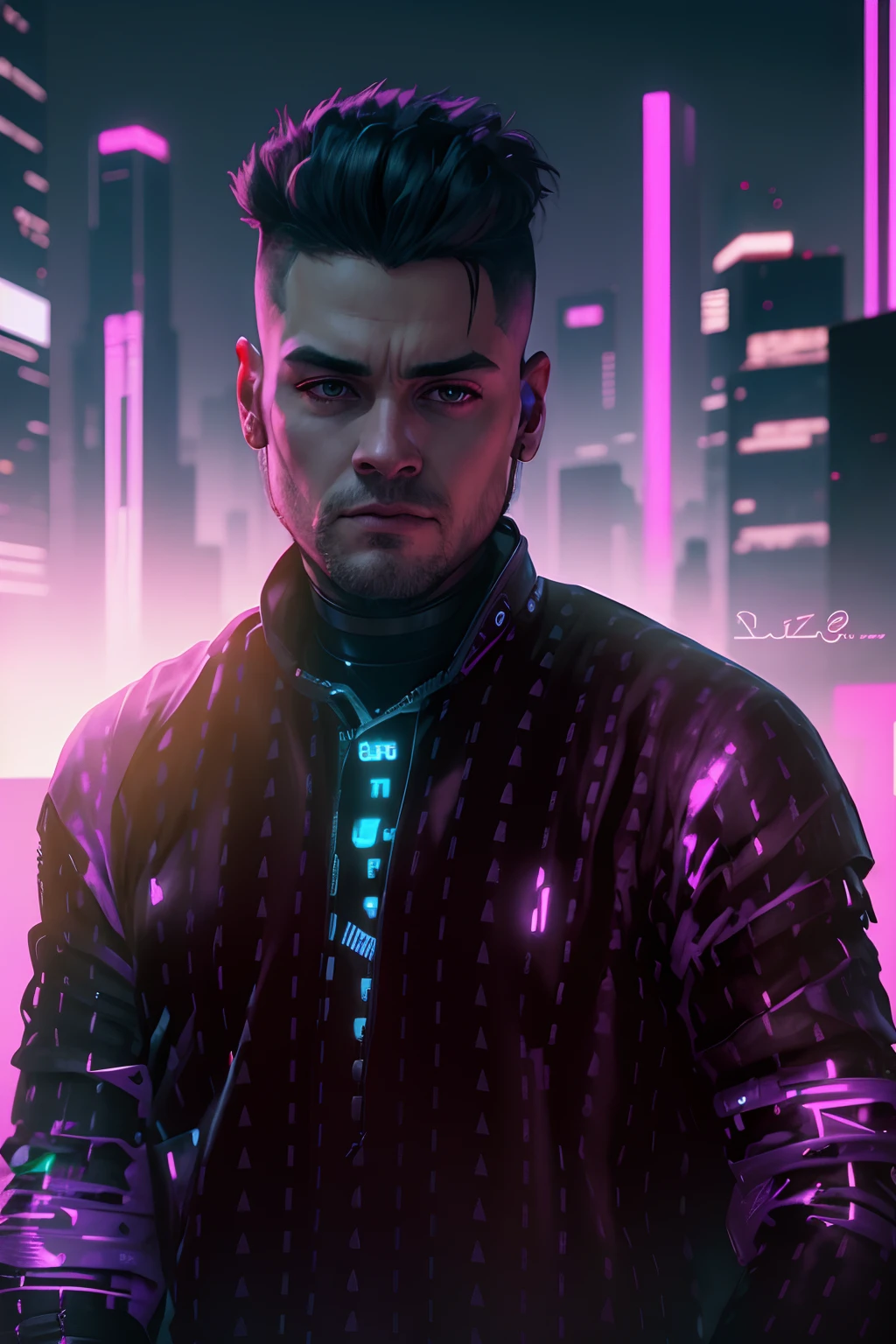 Change background cyberpunk 8k