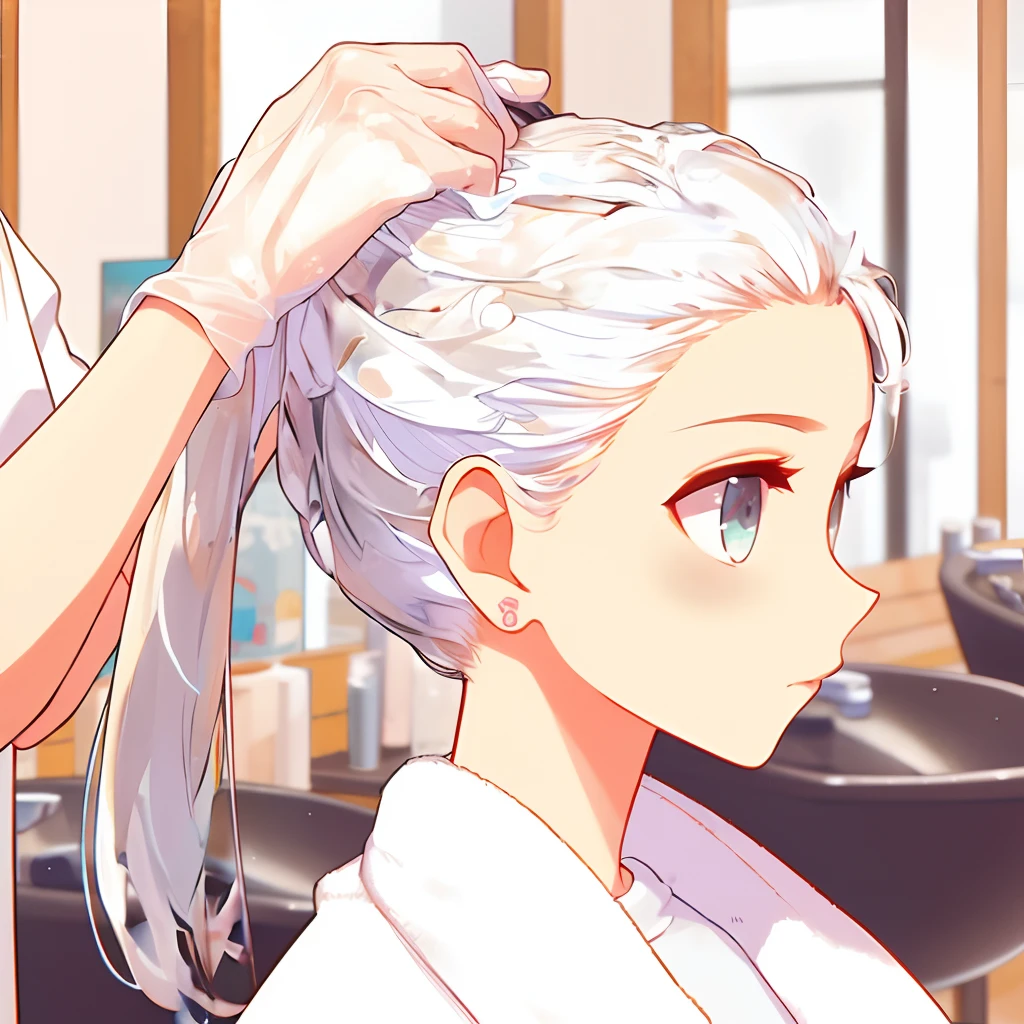 Add white bleach liquid