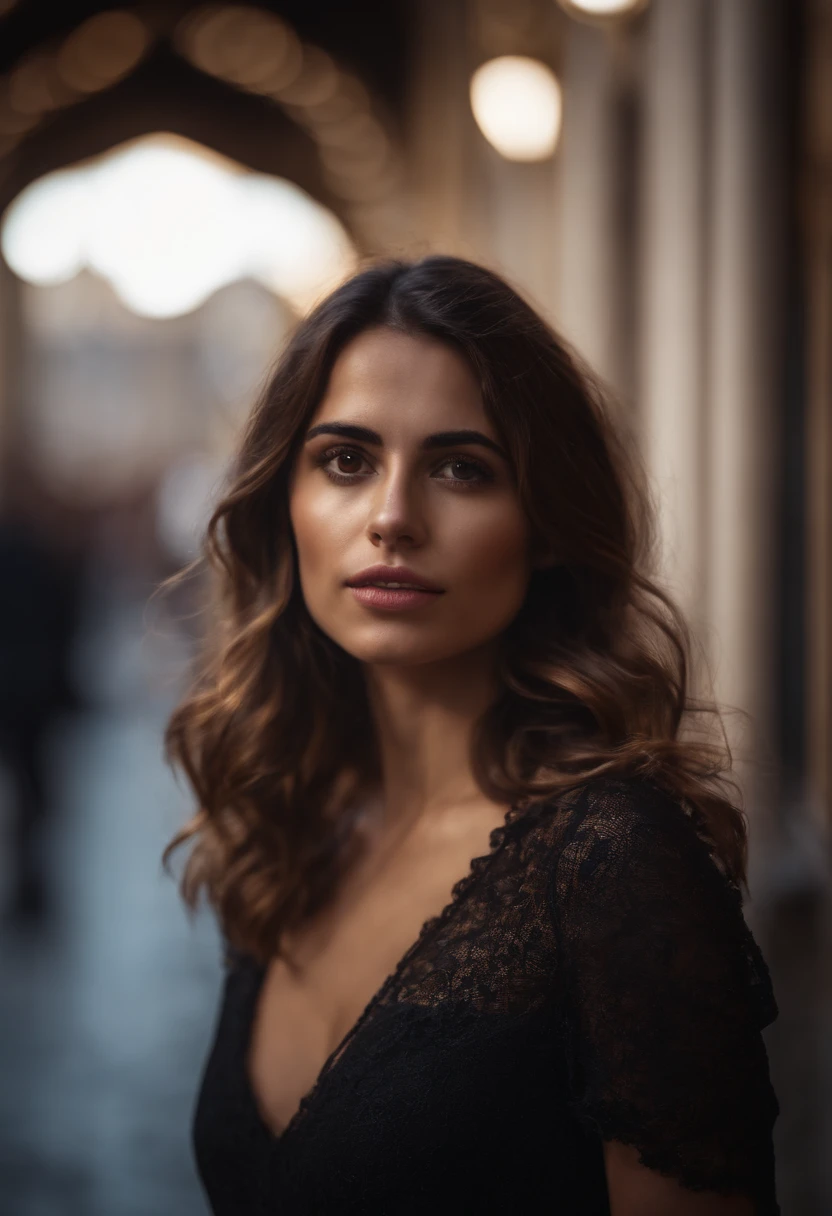 Portrait of a Spanish model girl