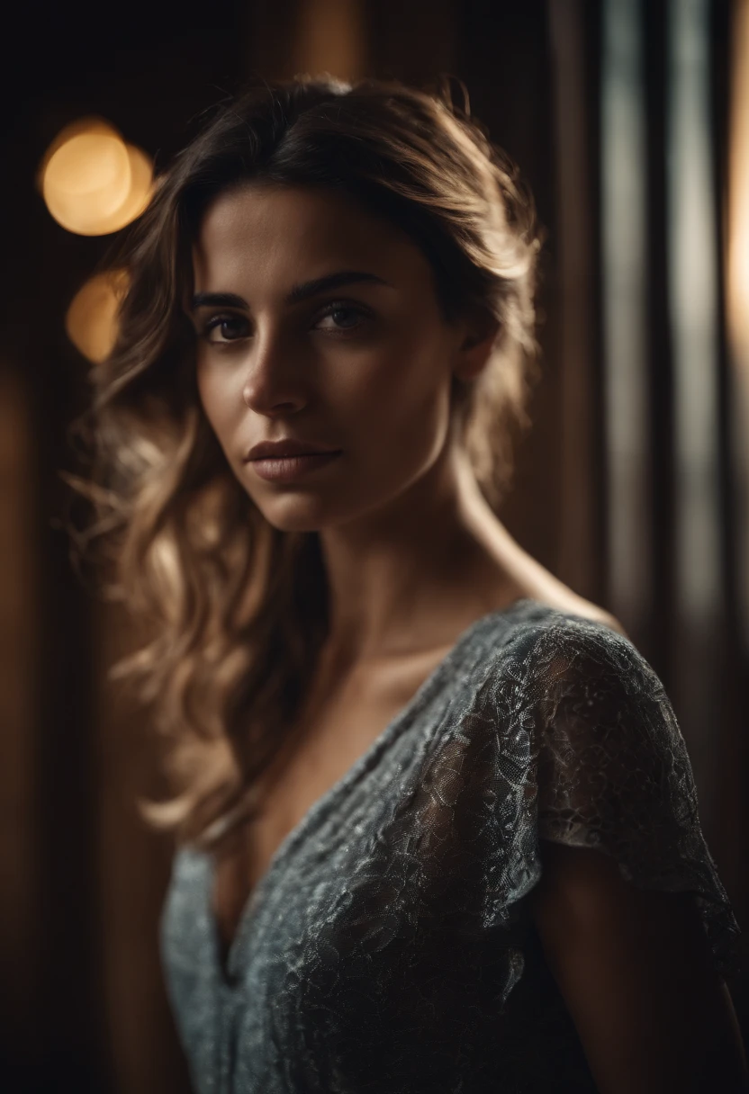 Portrait of a Spanish model girl