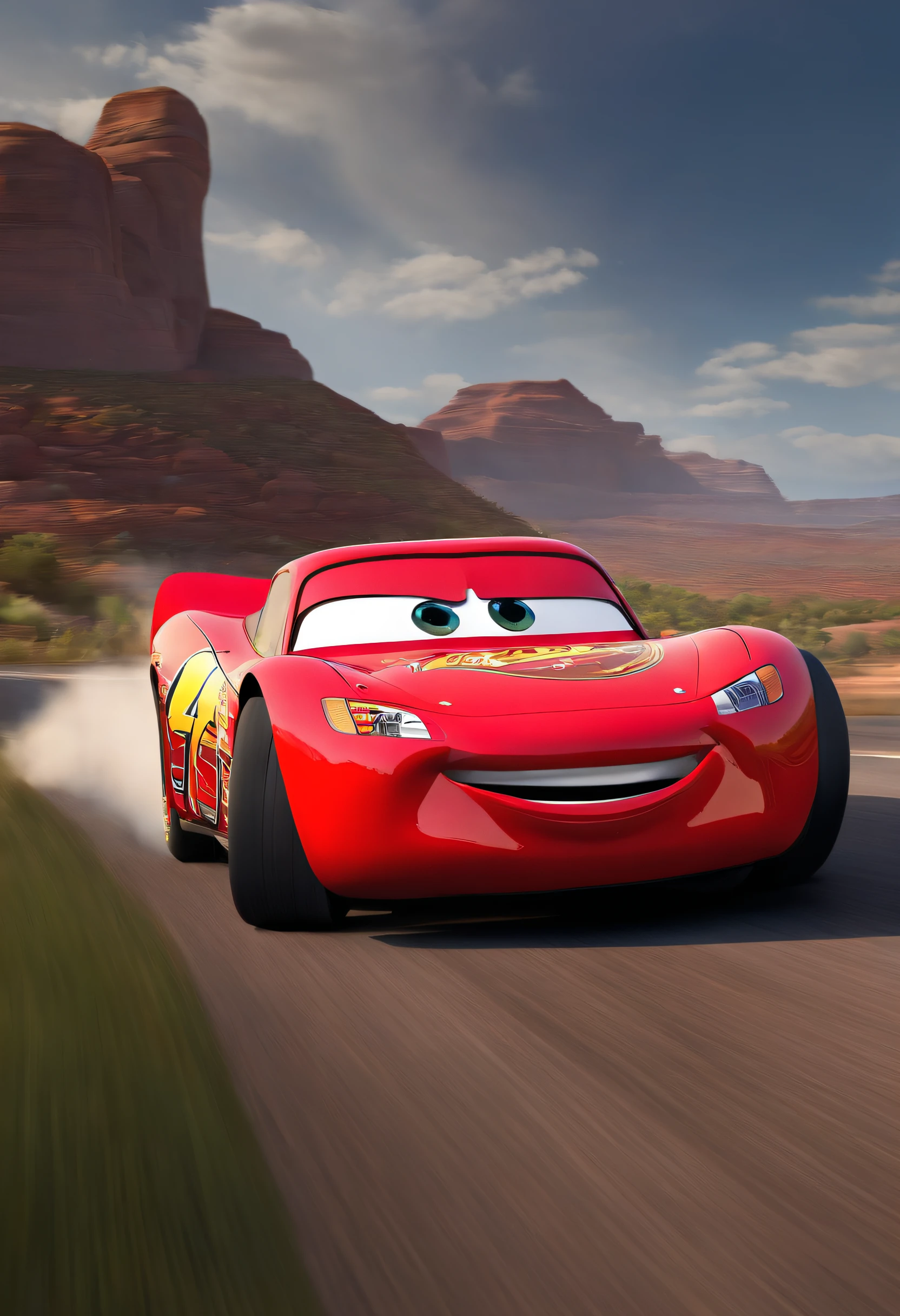 Lightning McQueen in Cars，Launch missiles