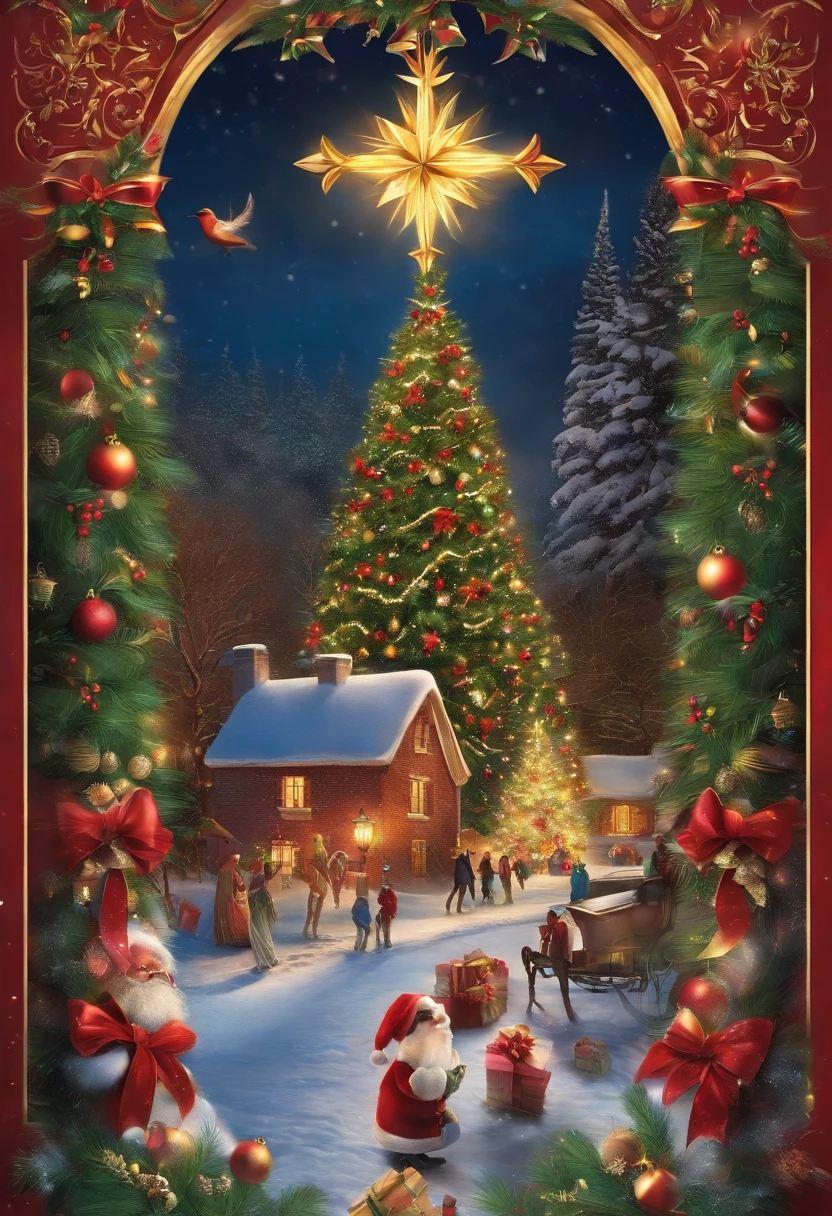 A Christmas poster