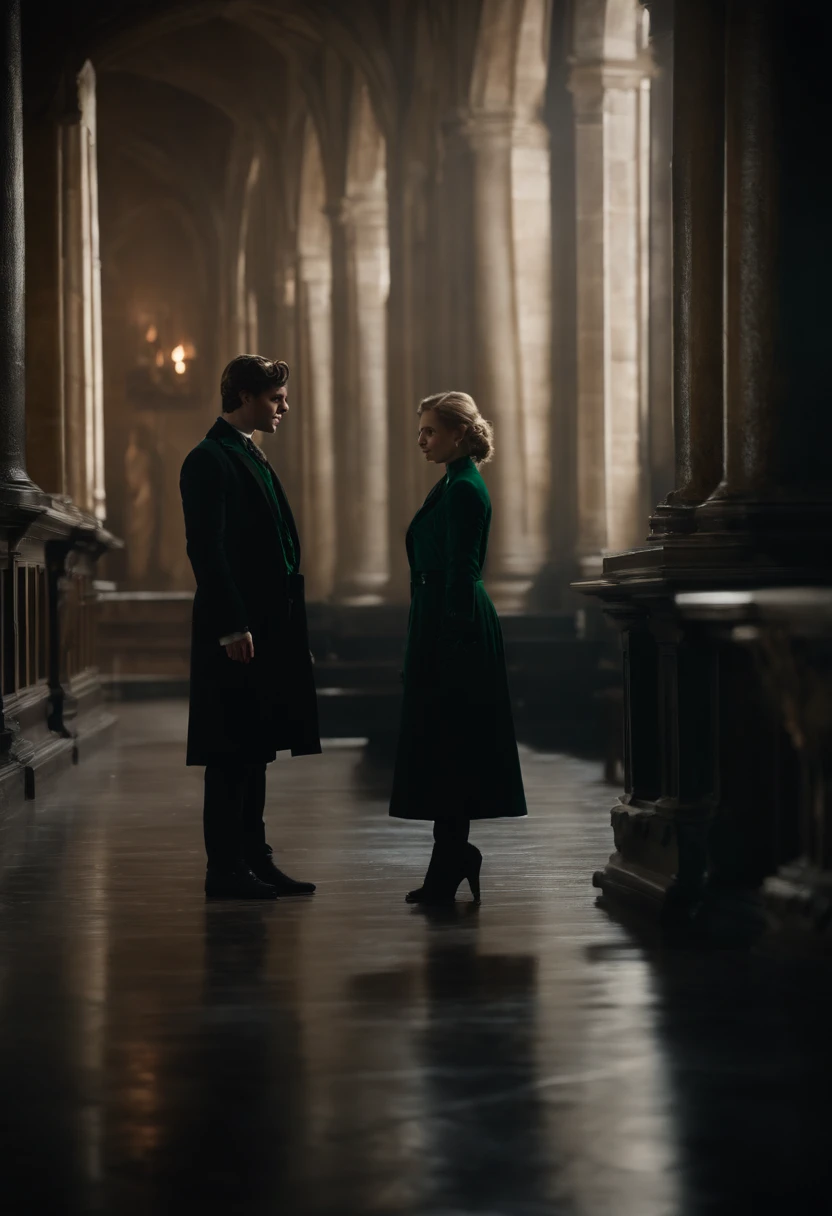 Hope Mikaelson Slytherin as Couple with Regulus Black Faceclaim Thimothee Chalamét at Hogwarts