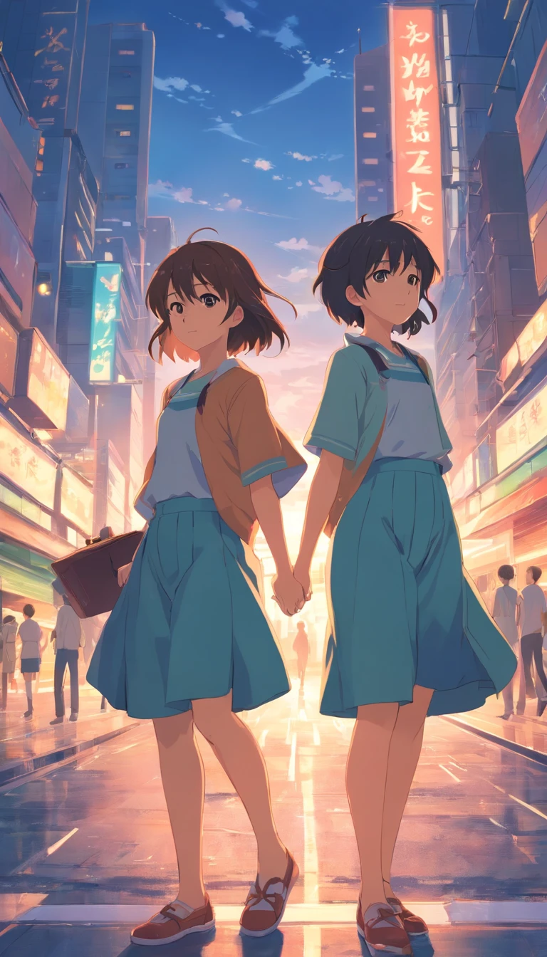 Three girls,Two boys,Picture,Than heart,Super detail, High details