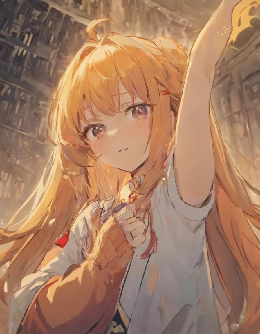 Close up portrait of young woman with long hair pointing finger to forehead, Greeting with hands on the head, show forehead, a cute young girl, young and cute girl, thinking pose, girl next door innocent look, Give the middle finger, A beautiful teenage girl with, with index finger, Middle Finger, High Amount, Head Chute, shooting pose, Young teen