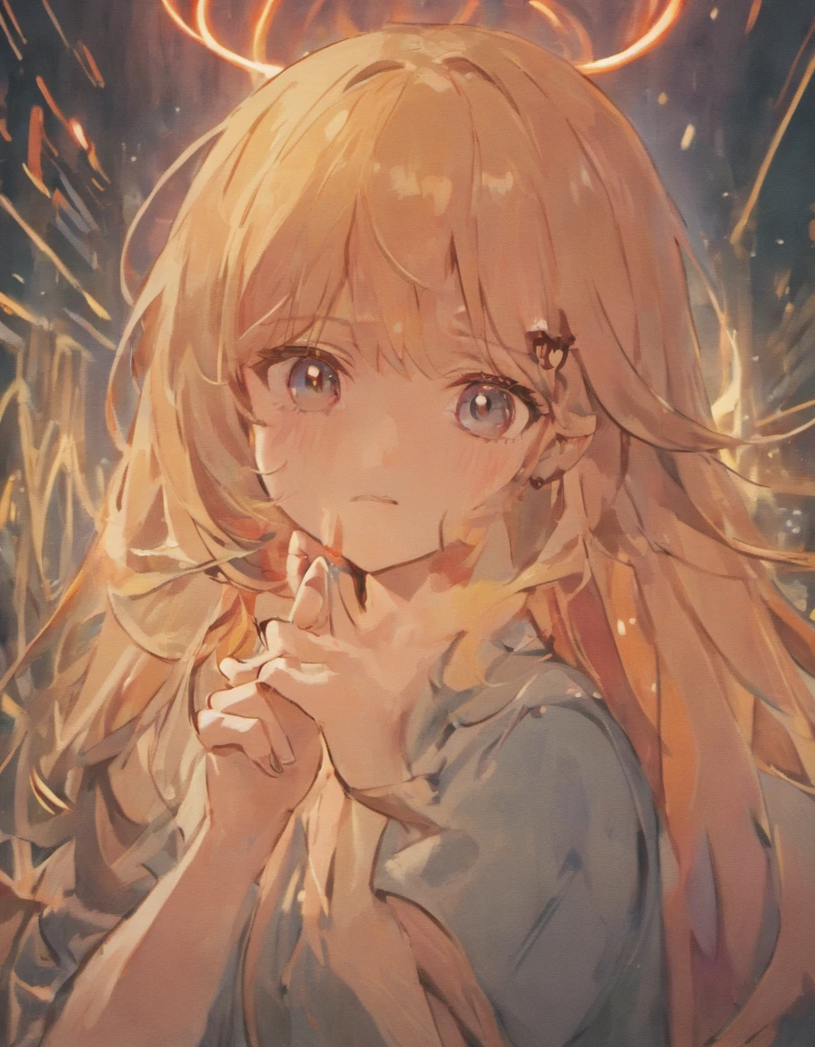 Close up portrait of young woman with long hair pointing finger to forehead, Greeting with hands on the head, show forehead, a cute young girl, young and cute girl, thinking pose, girl next door innocent look, Give the middle finger, A beautiful teenage girl with, with index finger, Middle Finger, High Amount, Head Chute, shooting pose, Young teen