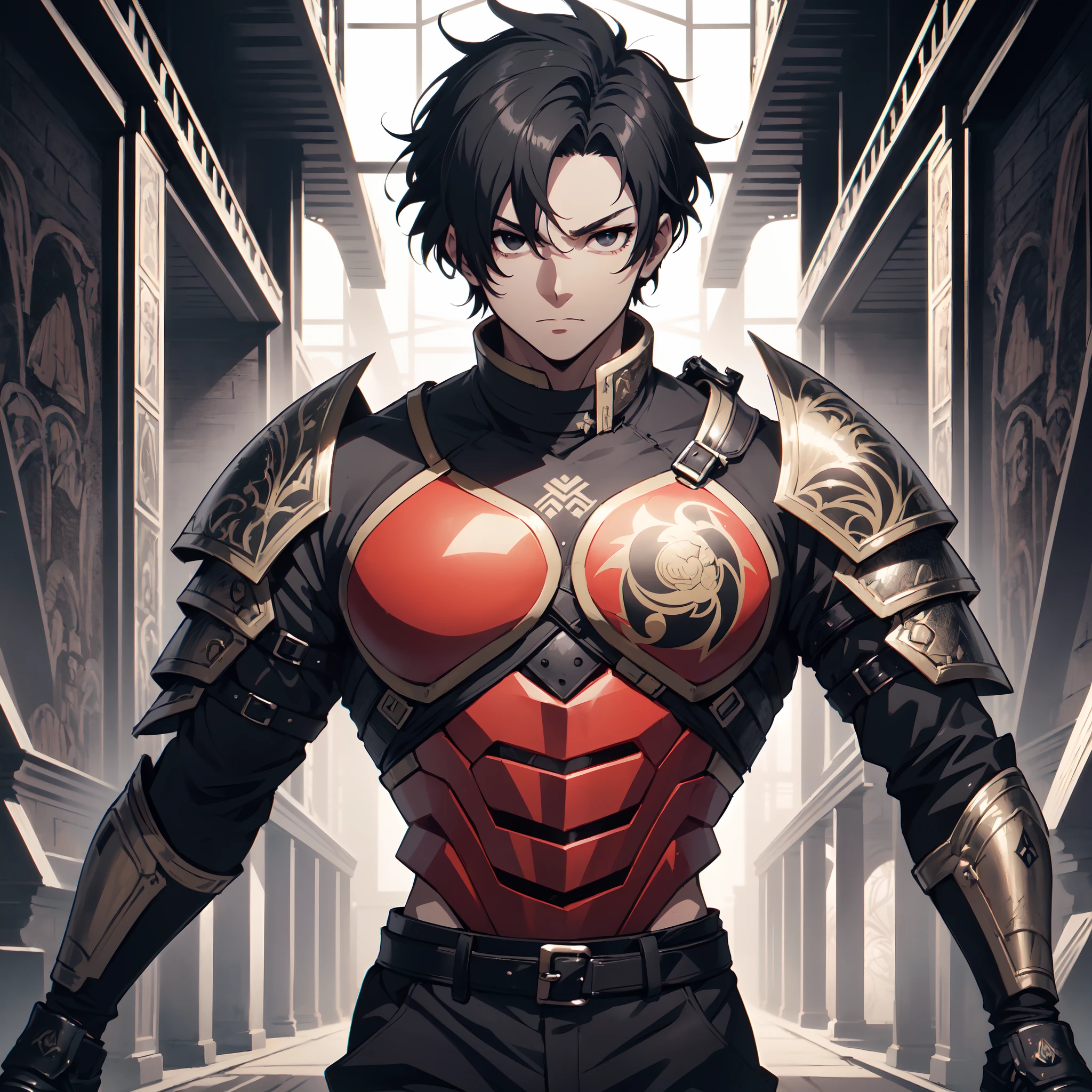 128K Ultra High Definition,
128K Ultra High Quality,
128K Ultra High Resolution,
Best Definition,
Best Quality,
Best Resolution,
Perfectly Detailed,
Perfectly Designed,
Extremely Detailed,
Extremely Designed,
Hyper Detailed,
Hyper Definition,
Hyper Quality,
Hyper Resolution,
Masterpiece,
(((Anime))),
Body Shot,
(((Boy))),
Handsome,
Muscular Body,
(((Black Short Hair))),
(((Black Eyes))),
(((Hyper Detailed & Perfectly Designed With Ultra High Quality Engravings Ninja Armor))),
(((Inside Of Medieval Royal Palace Background Scenery))),