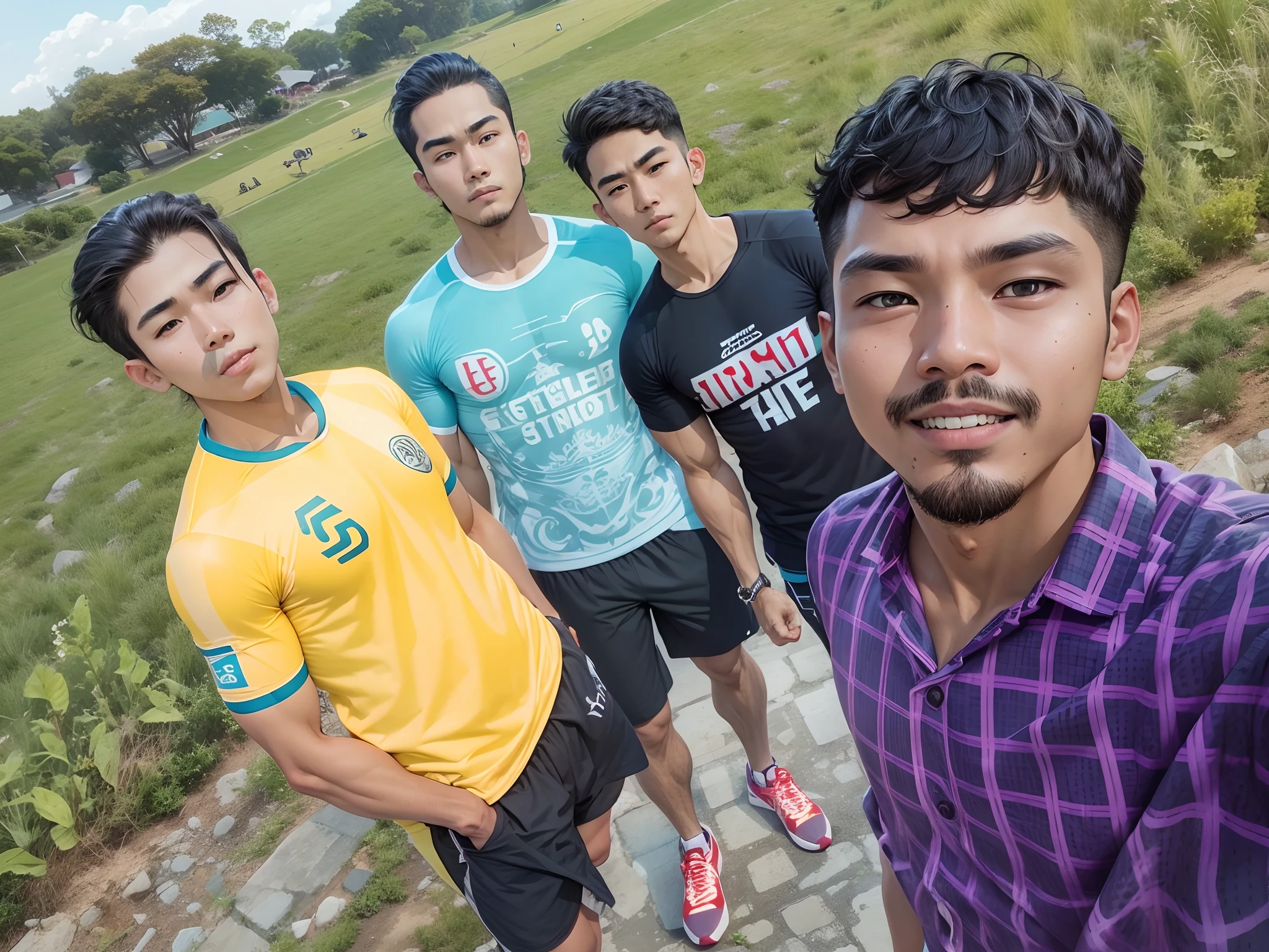 real face, real face, real face, real face, dres, background change body strong, smart look