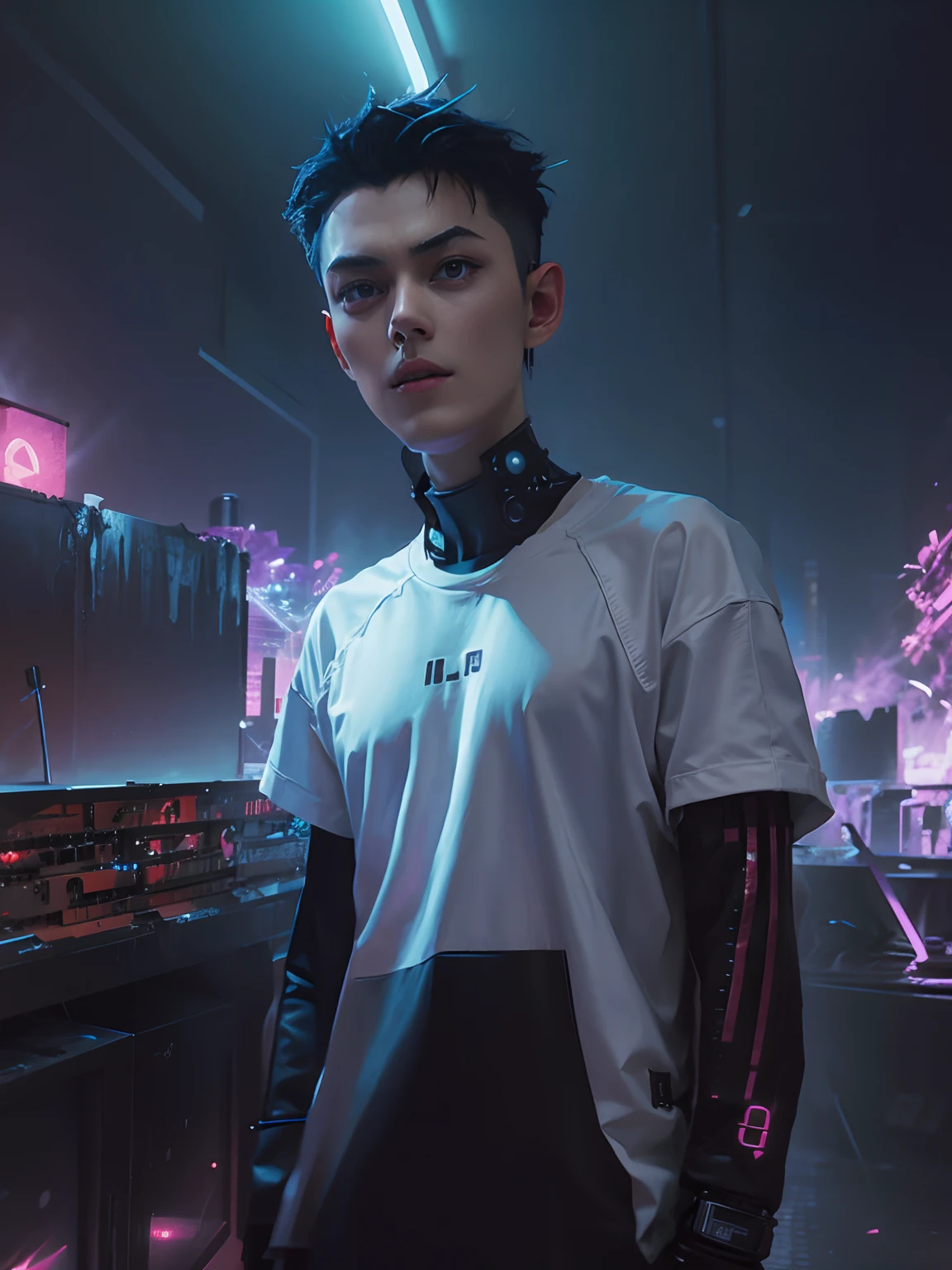 Change background Cyberpunk