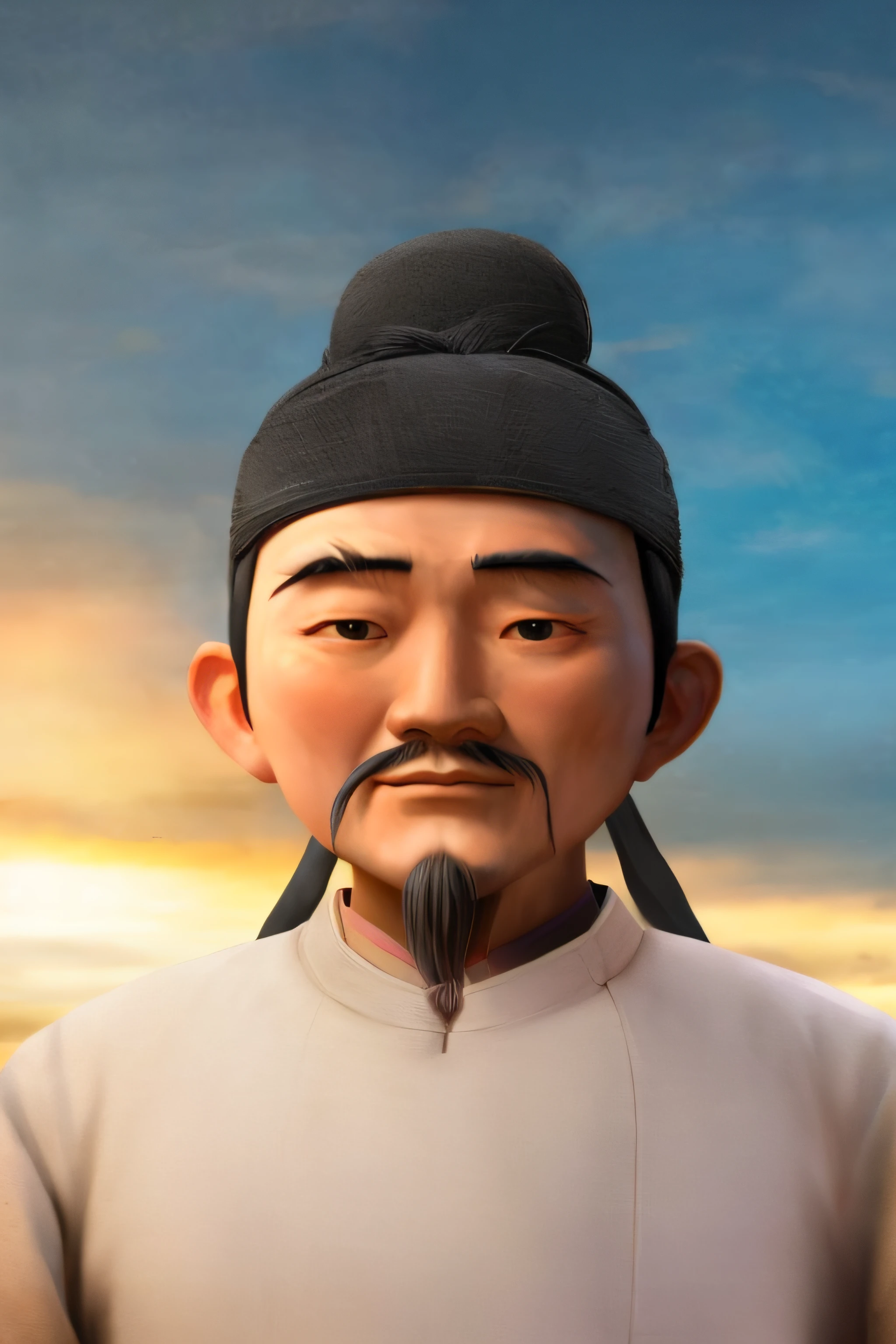 Tang dynasty poet Li Bai