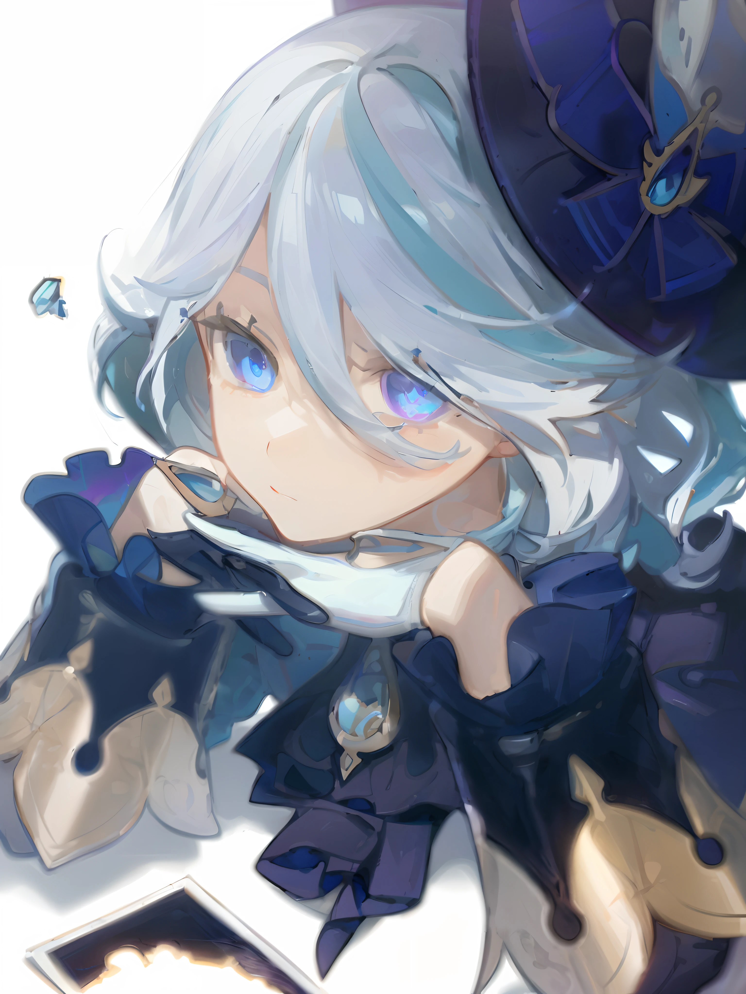 (masterpiece, best quality, ultra-detailed, best shadow), (detailed background,dark fantasy), (beautiful detailed face), high contrast, (best illumination, an extremely delicate and beautiful), ((cinematic light)), colorful, hyper detail, dramatic light, intricate details, (1girl, solo,white hair, sharp face,purple eyes, hair between eyes,dynamic angle), blood splatter, swirling black light around the character, depth of field,black light particles,(broken glass),magic circle,