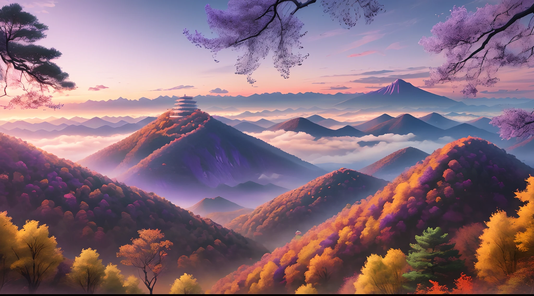 /Nanjing/Purple Mountain/Autumn/Nature