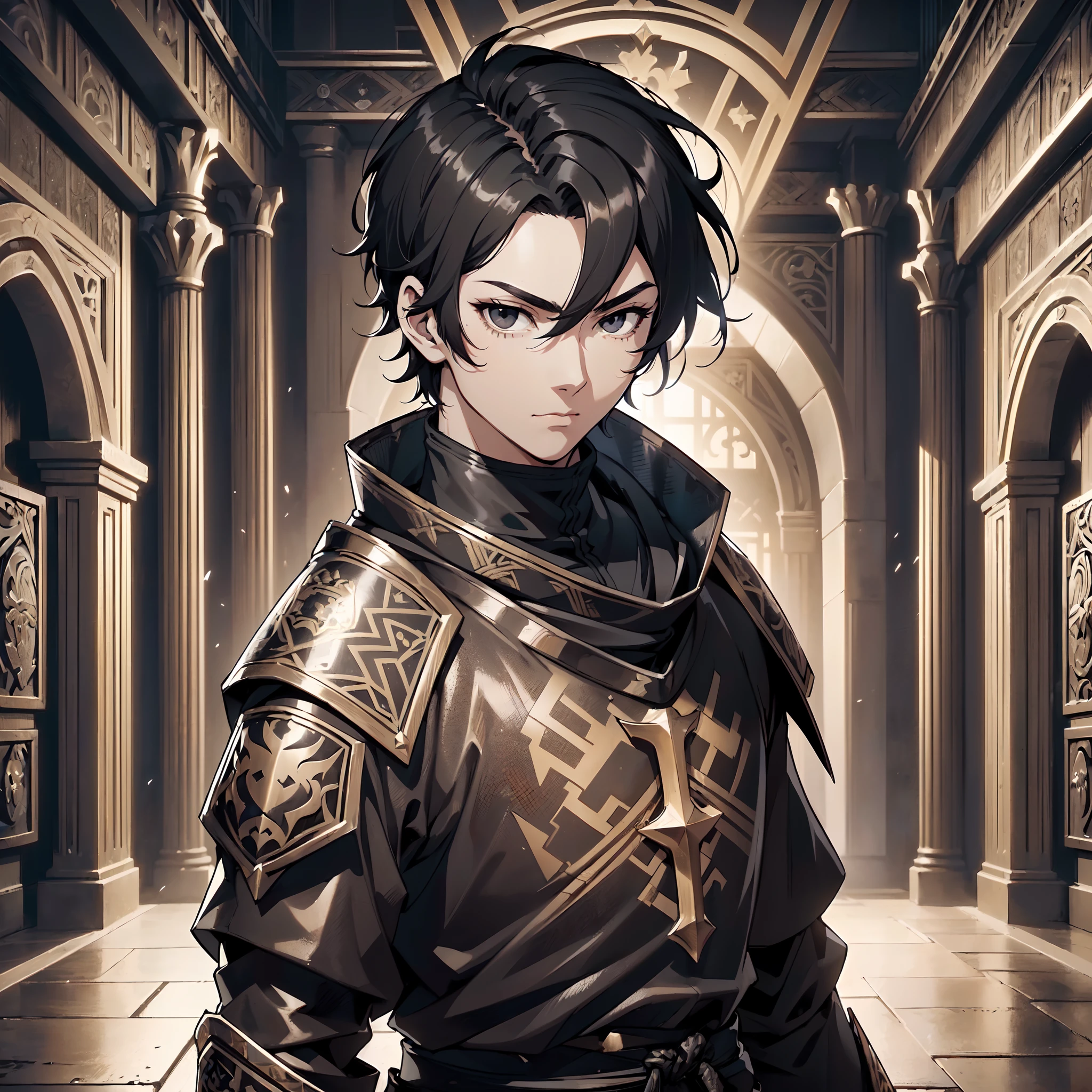 128K Ultra High Definition,
128K Ultra High Quality,
128K Ultra High Resolution,
Best Definition,
Best Quality,
Best Resolution,
Perfectly Detailed,
Perfectly Designed,
Extremely Detailed,
Extremely Designed,
Hyper Detailed,
Hyper Definition,
Hyper Quality,
Hyper Resolution,
Masterpiece,
(((Anime))),
Body Shot,
(((Boy))),
Handsome,
Muscular Body,
(((Black Short Hair))),
(((Black Eyes))),
(((Hyper Detailed & Perfectly Designed With Ultra High Quality Bronze Engravings Ninja Armor))),
(((Inside Of Medieval Royal Palace Background Scenery))),