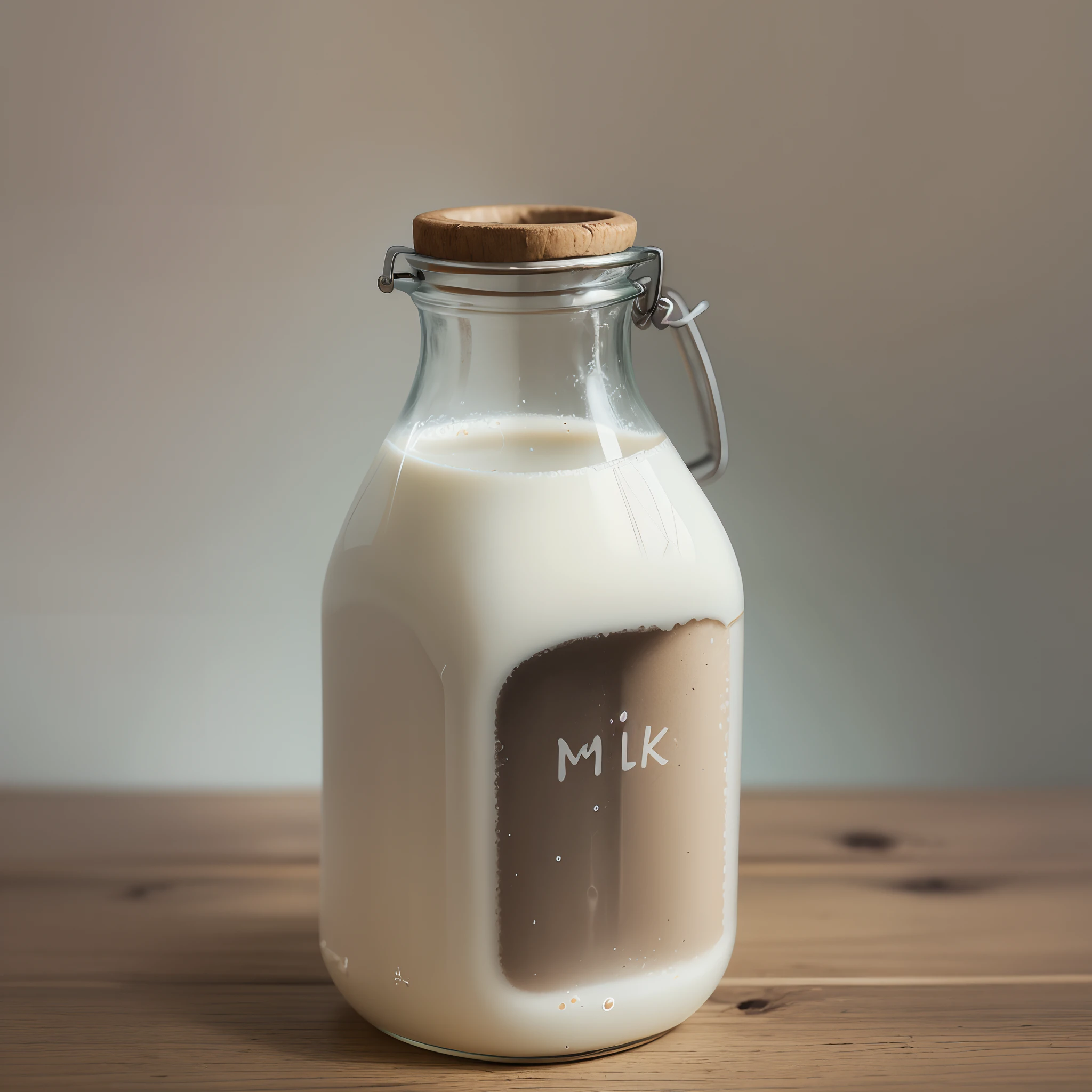 Blank milk bottle --auto --s2