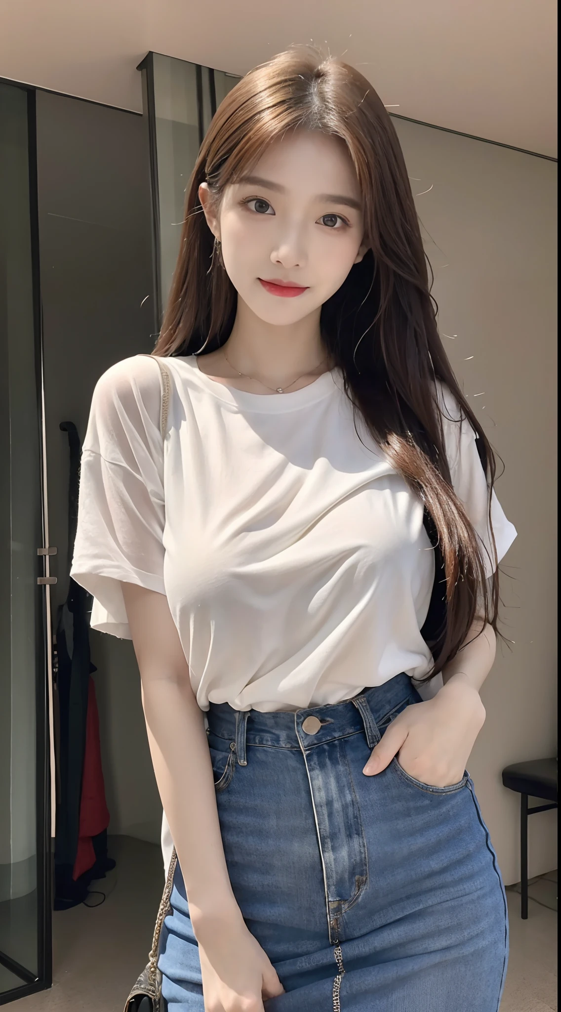 Alafi woman by the sea，sexy for，Light-colored jeans，shorter pants，Skinny T-shirt，2 2 years old，thicc，She was about 26 years old，Height 170 cm，korean people，Delicate face，realisticlying，Japan goddess，very Bigger breasts，Beautiful young Korean woman，Asian girl with long hair，Young and cute Korean face， Portrait of a Korean female idol， Korean woman， messy hair style， ulzzangs， Urzang-6500-V1 Edition, Edition, Edition, Edition, Edition, Edition, Edition, Edition, Edition, Edition, Edition, Edition, Edition, Edition, Edition, Edition, Edition, Edition, Edition, Edition, Edition, Edition, Edition, Edition.1， PureErosFace_V1， Popular makeup in Korea， Popular makeup in Korea， long whitr hair， （8K， RAW photos， best qualtiy， tmasterpiece： 1.45）， （： 1.25）， 韓国アイドル， 乃木坂アイドル， Actress，