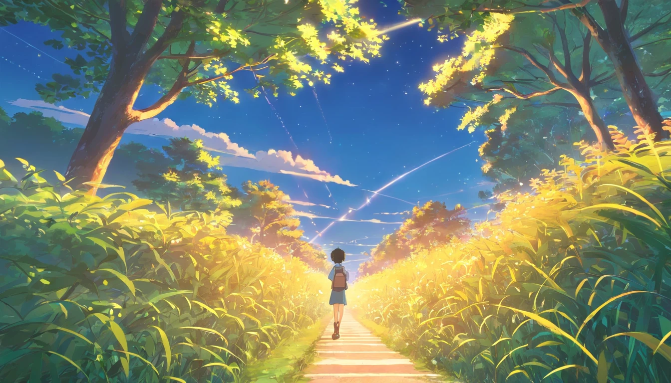 Beautiful Landscapes、Beautiful light source、Little Children's Adventures